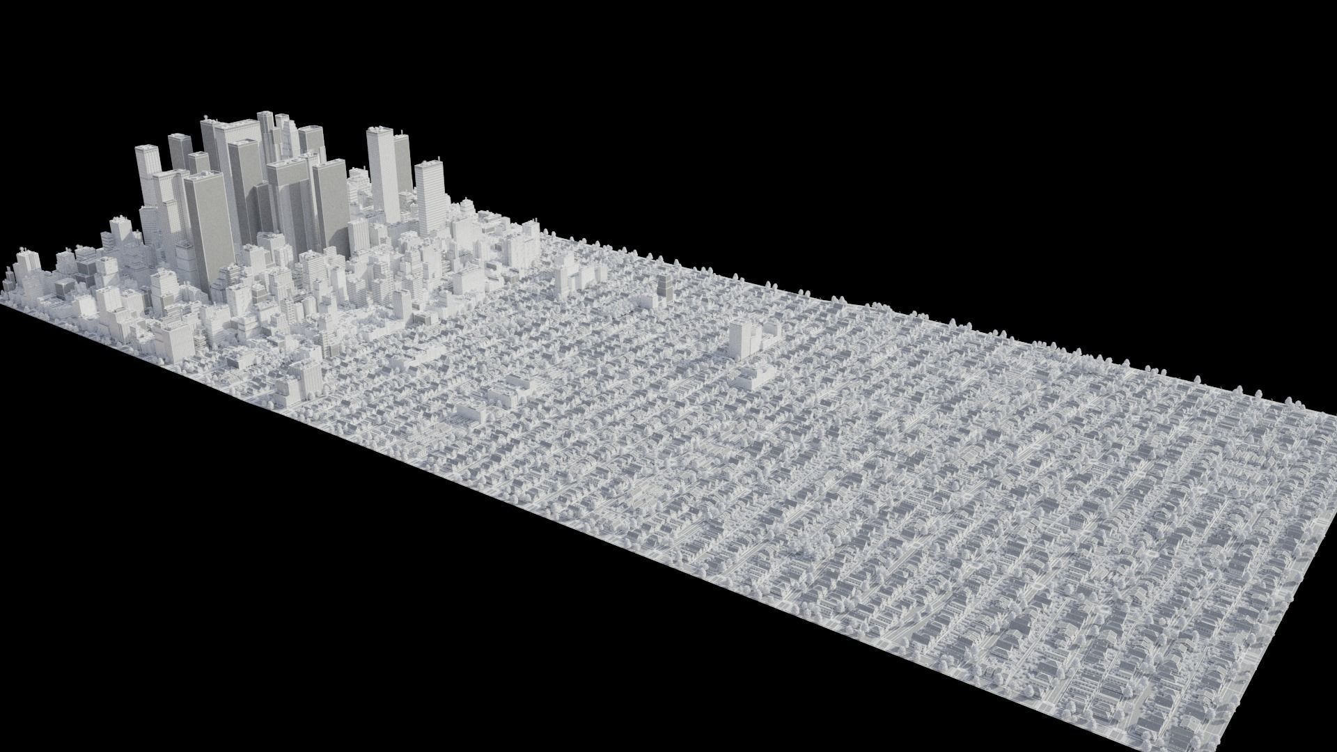 City R6 MAYA Low-poly 3D model_34