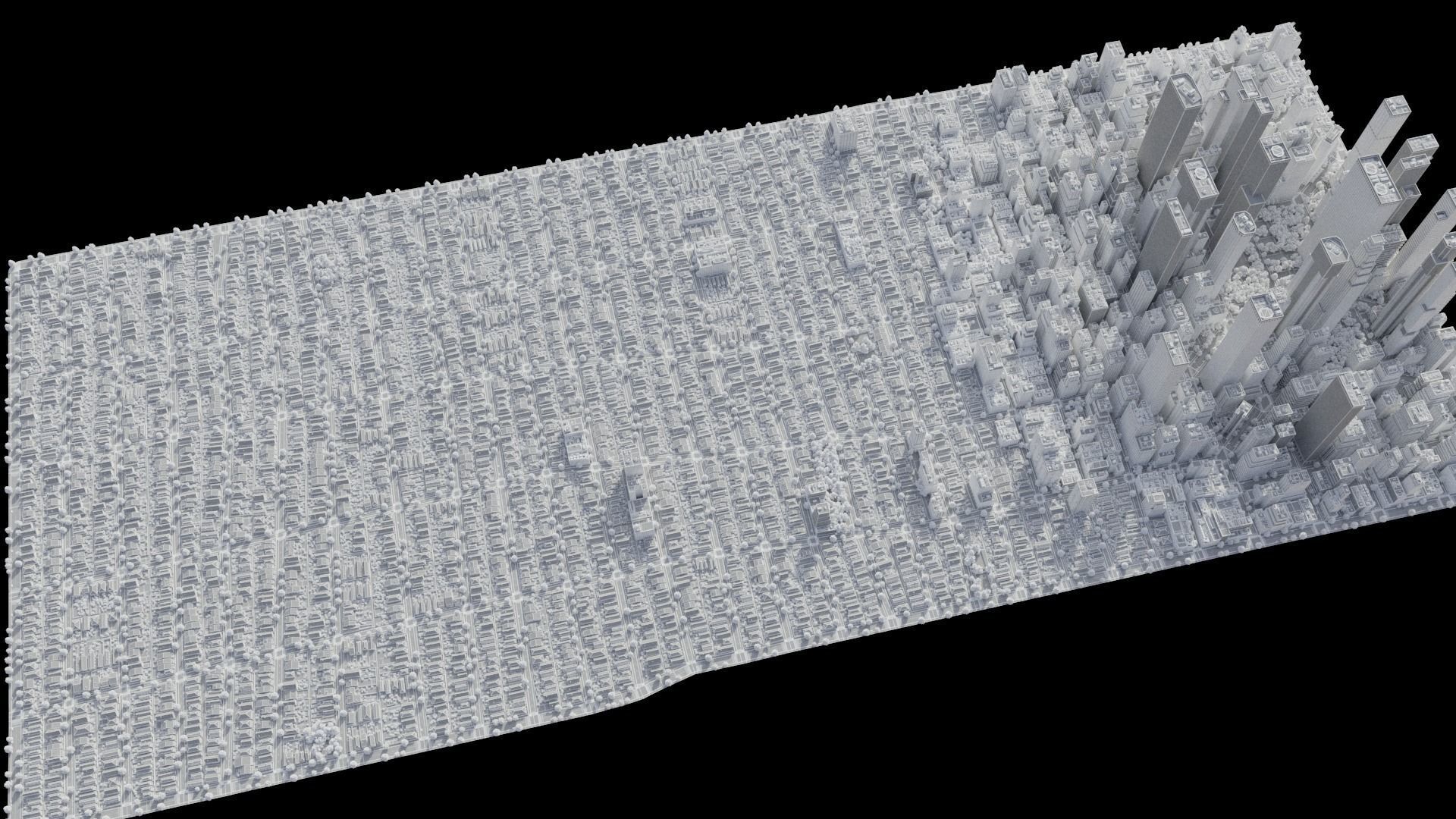 City R6 MAYA Low-poly 3D model_35