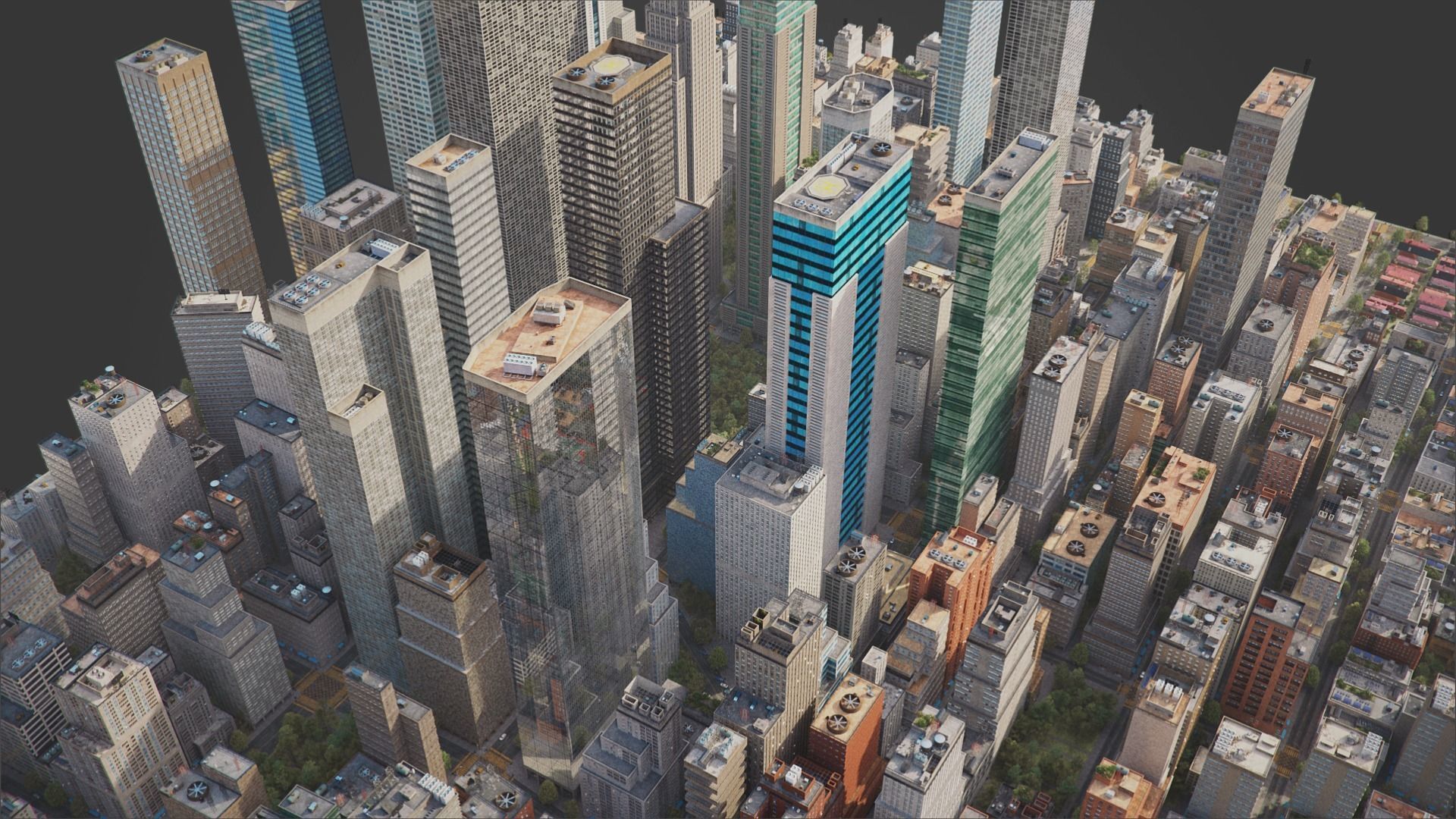 City R6 MAYA Low-poly 3D model_13