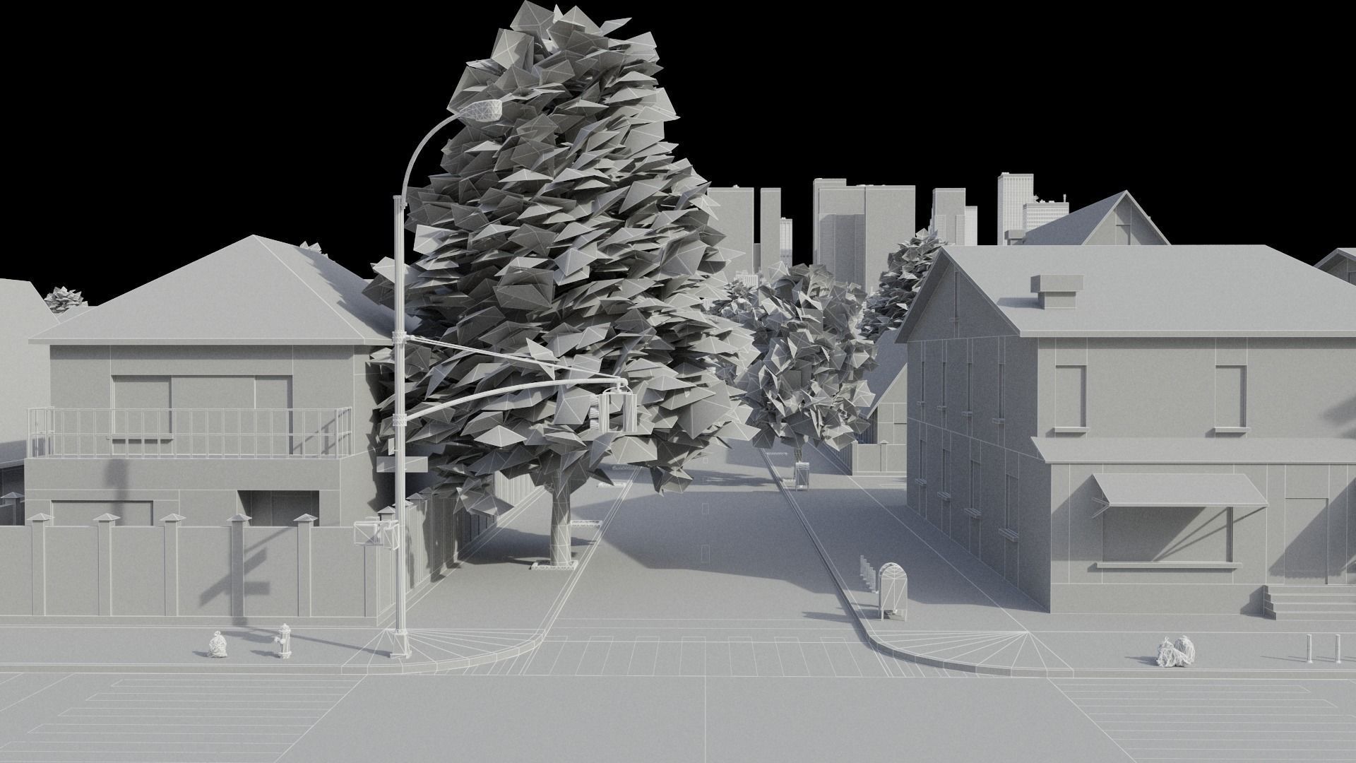 City R6 MAYA Low-poly 3D model_52