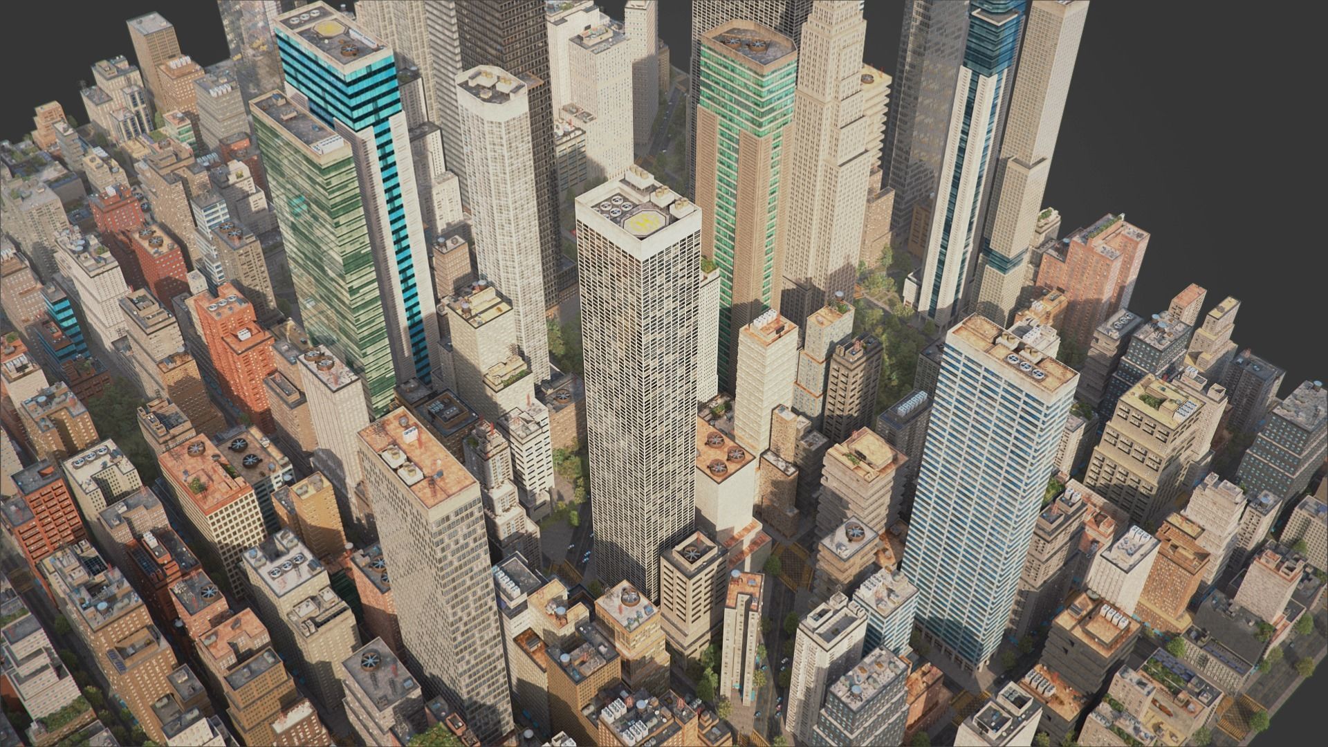 City R6 MAYA Low-poly 3D model_12