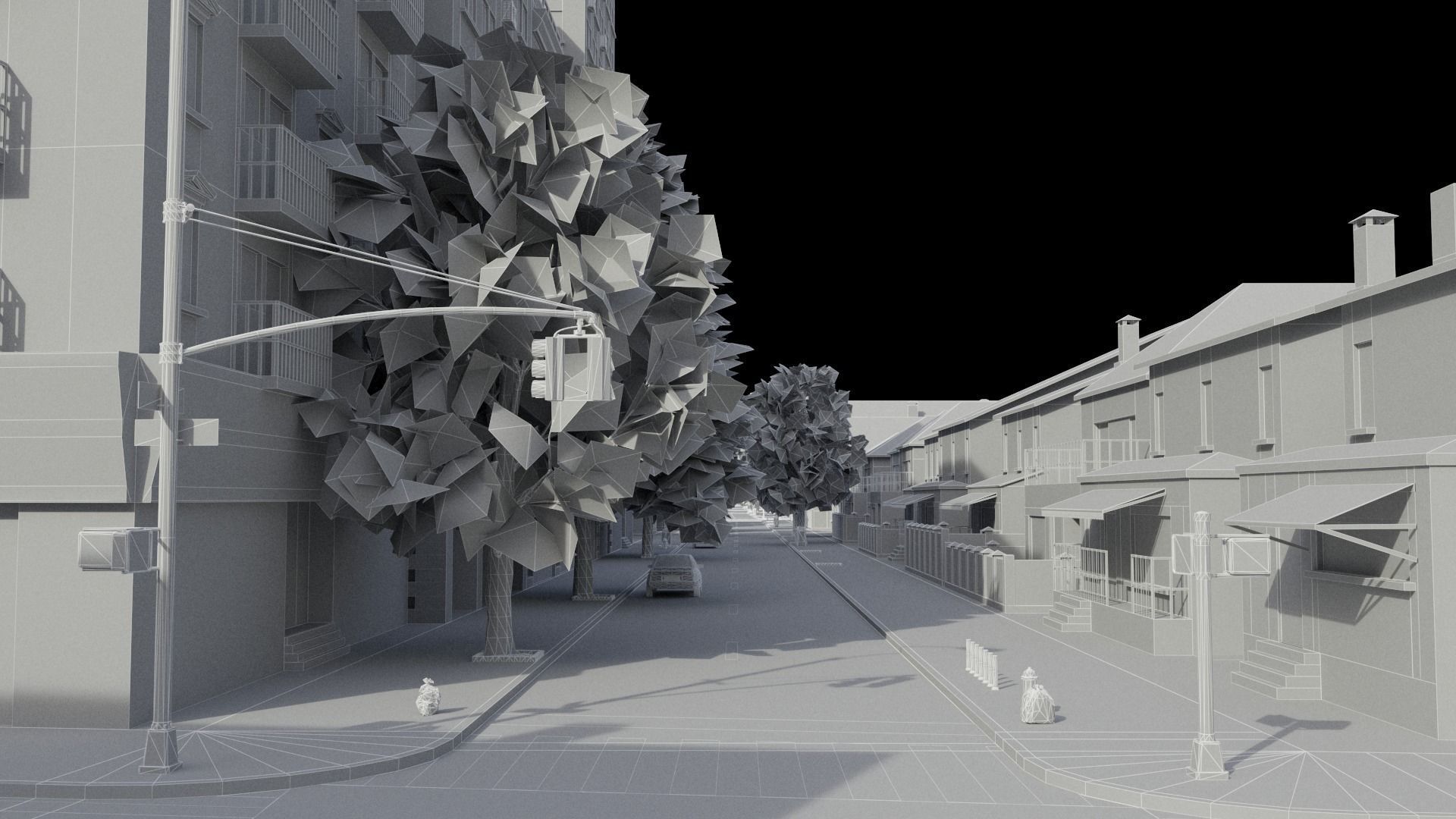 City R6 MAYA Low-poly 3D model_54