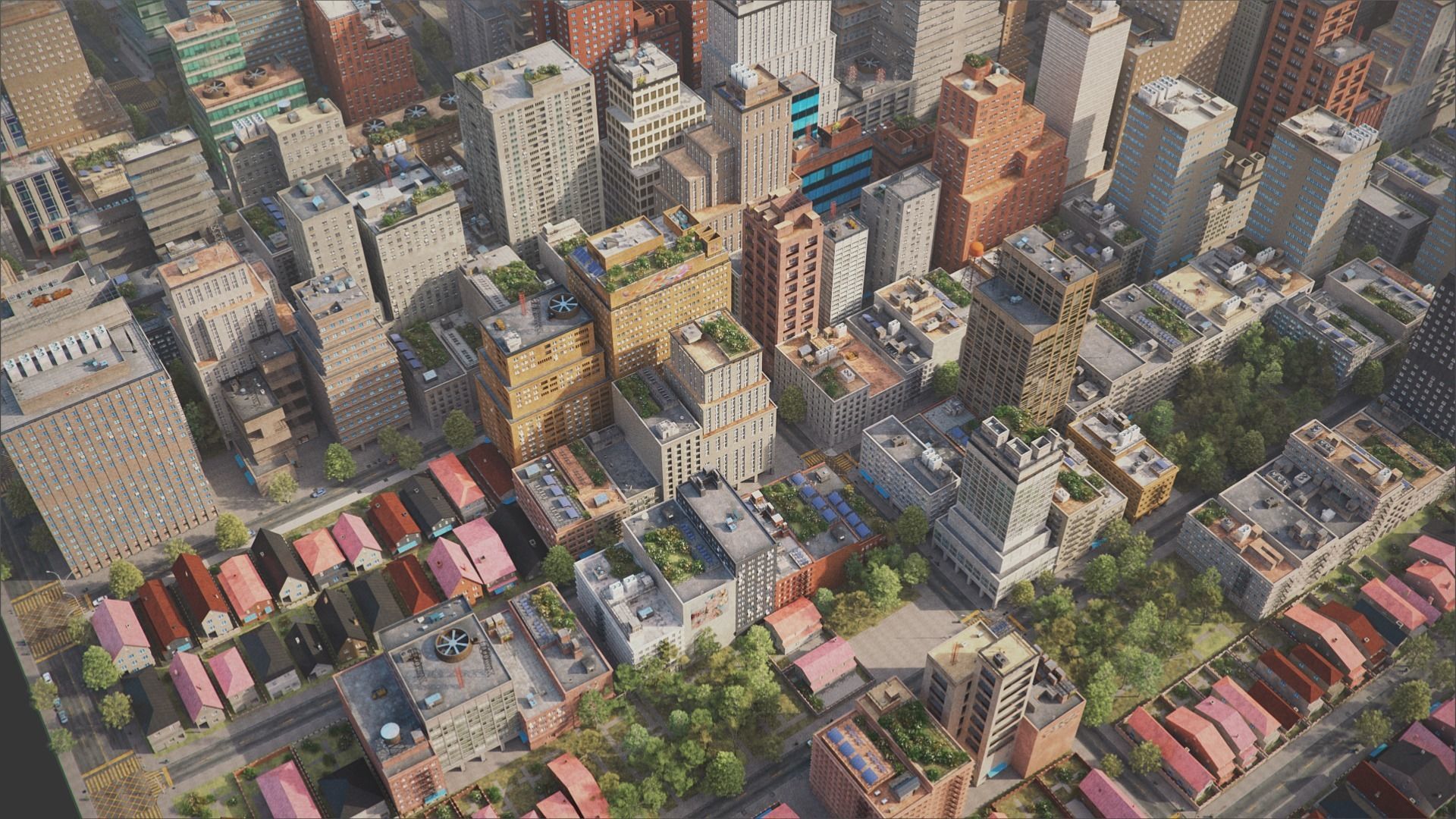 City R6 MAYA Low-poly 3D model_15