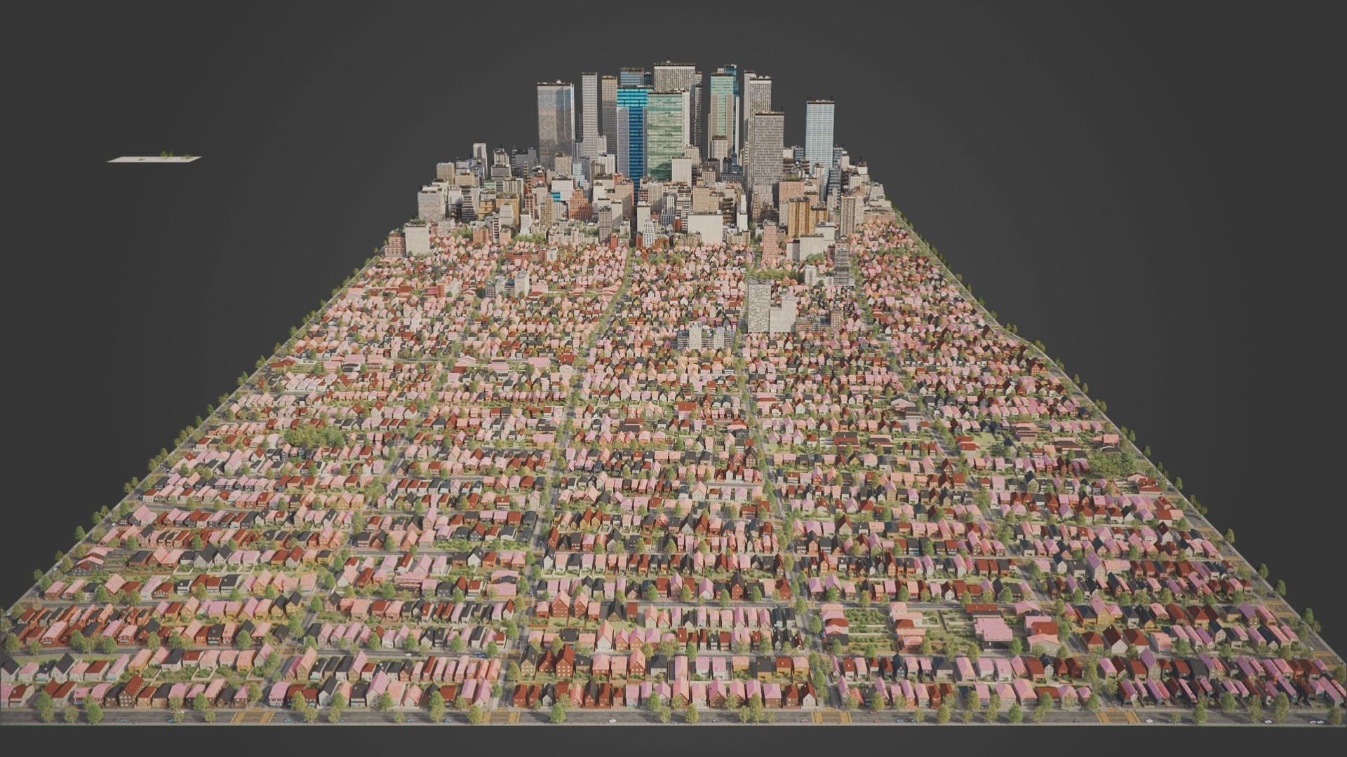 City R6 MAYA Low-poly 3D model_11