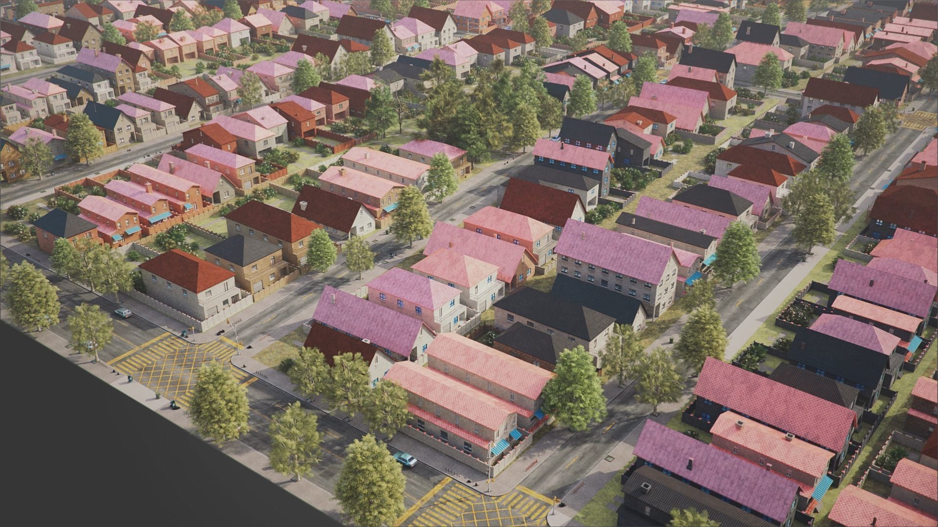 City R6 MAYA Low-poly 3D model_18