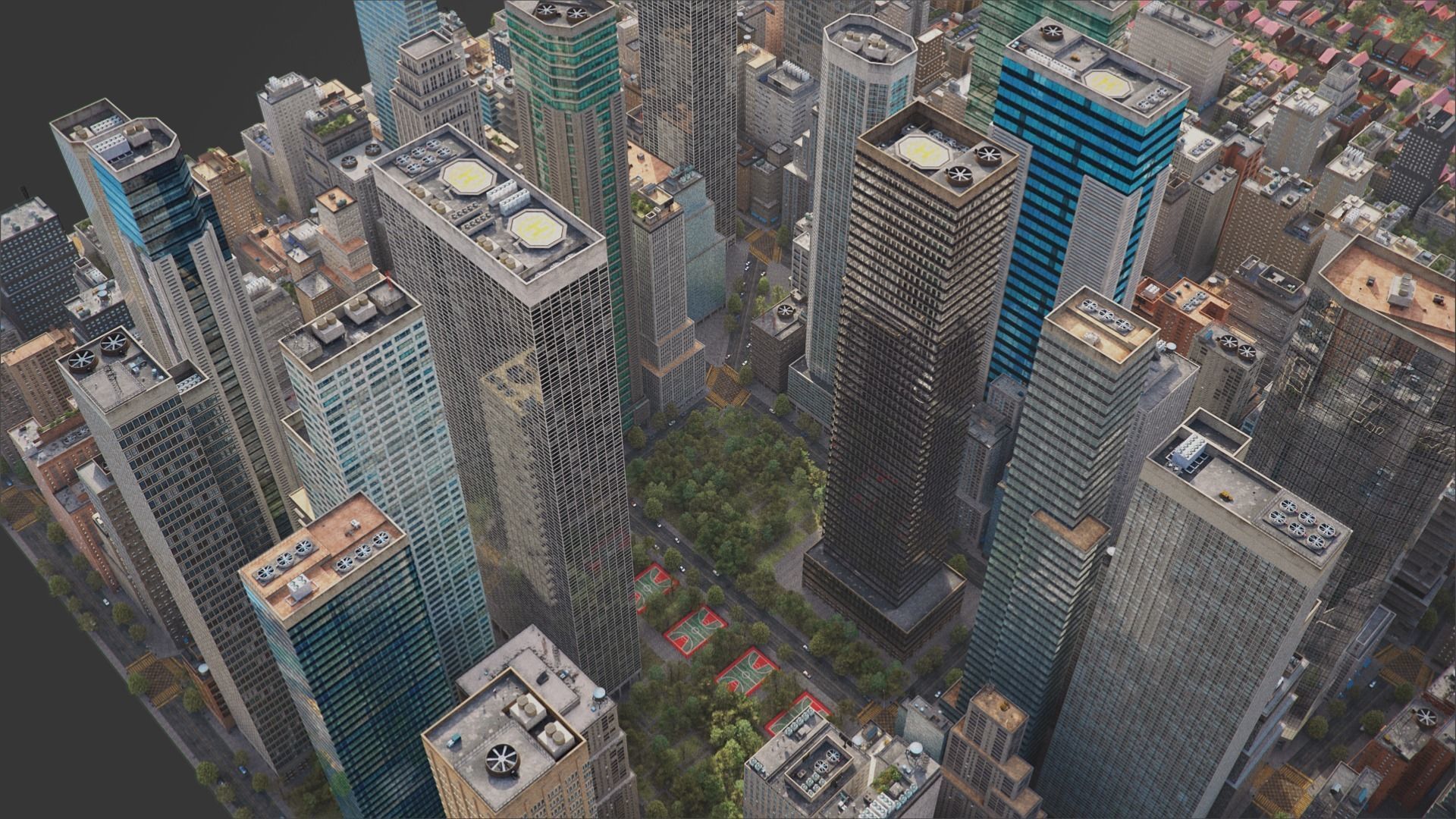 City R6 MAYA Low-poly 3D model_14