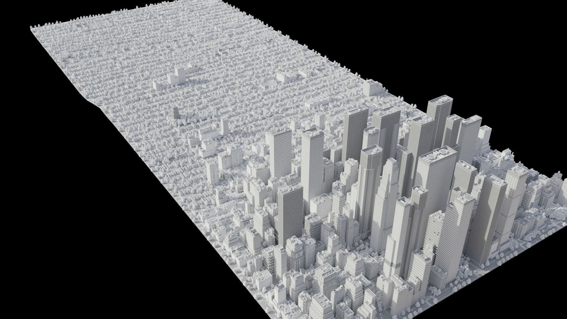 City R6 MAYA Low-poly 3D model_38