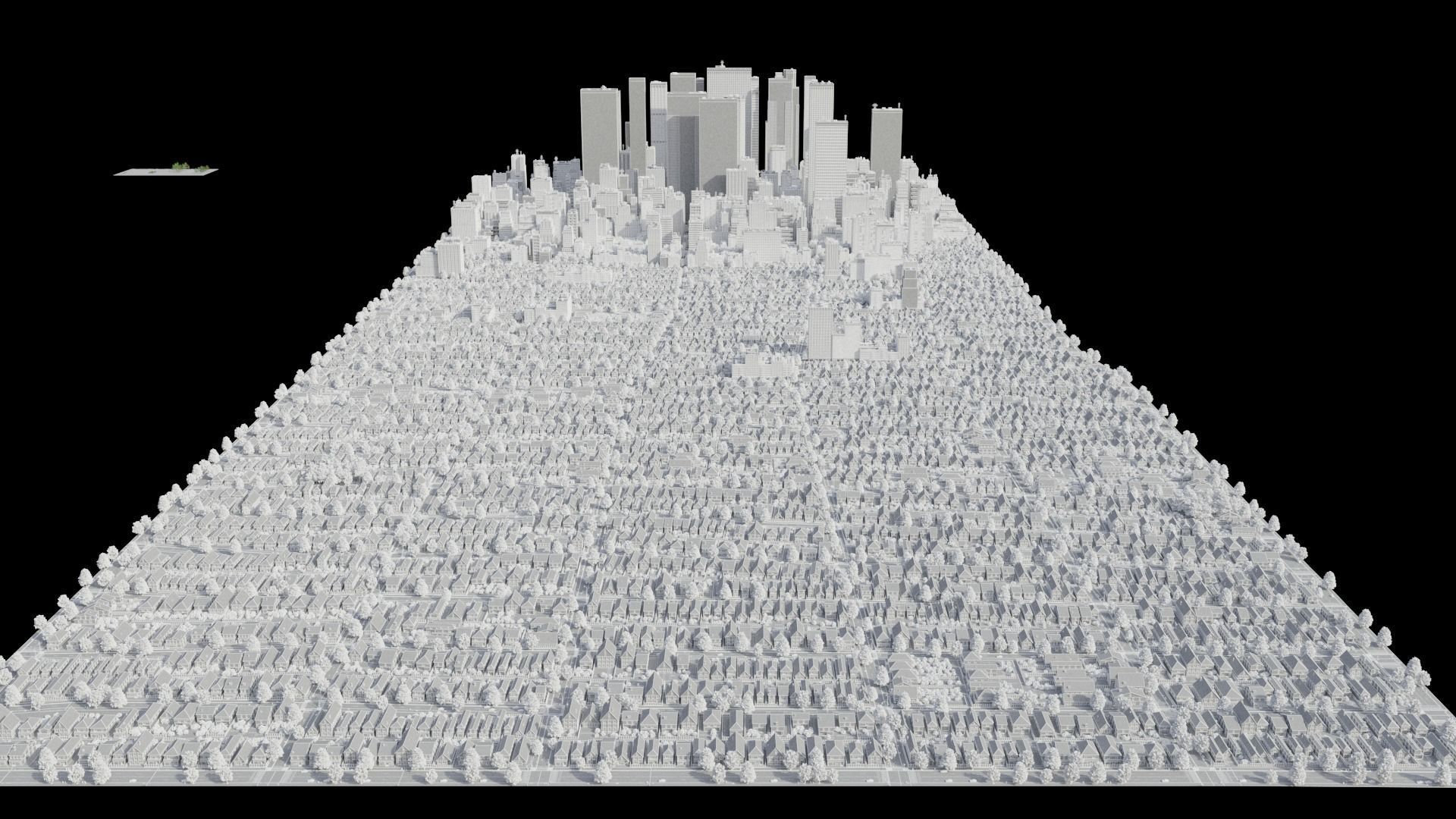 City R6 MAYA Low-poly 3D model_46