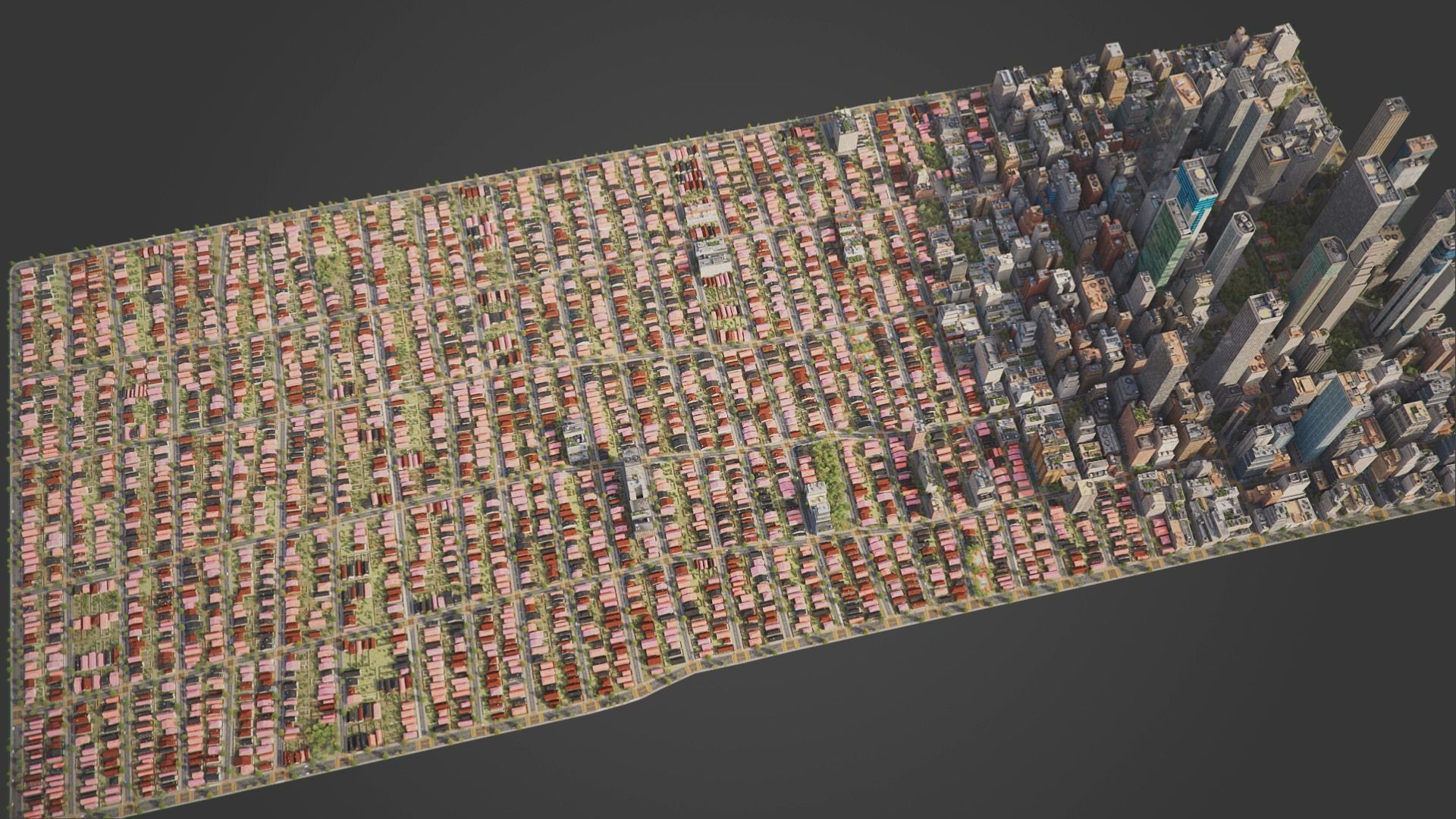 City R6 MAYA Low-poly 3D model_8