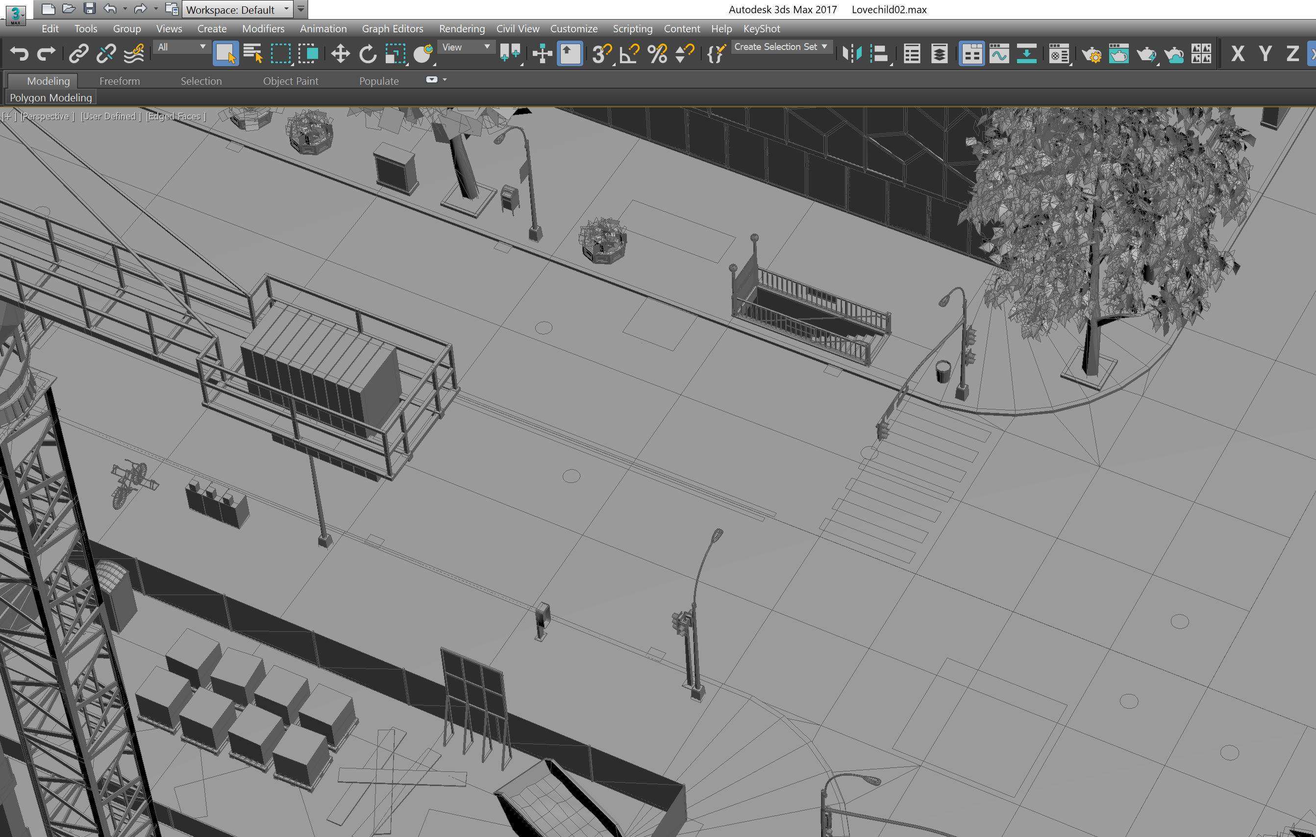 City LC Low-poly 3D model_32