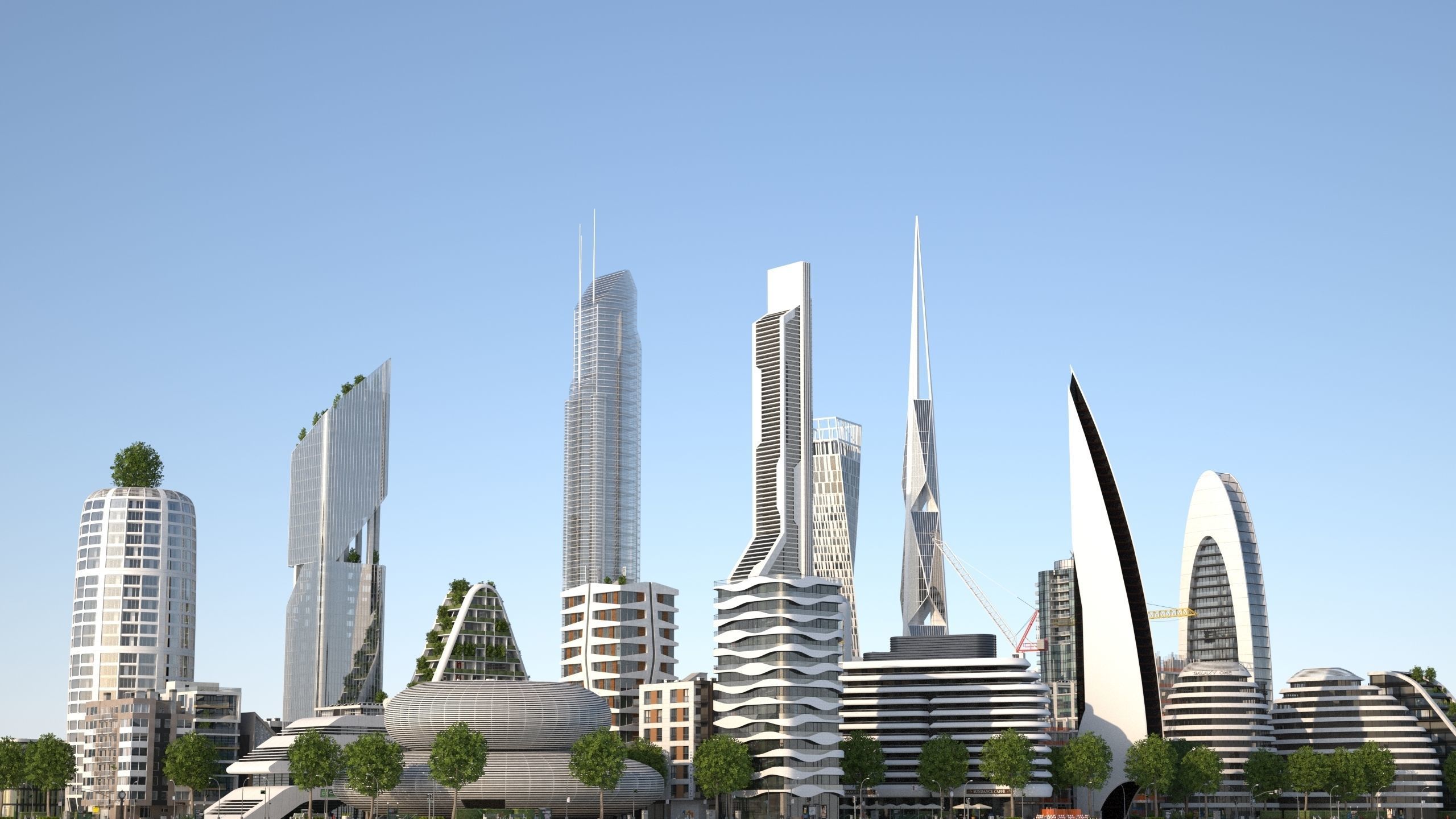City LC Low-poly 3D model_15