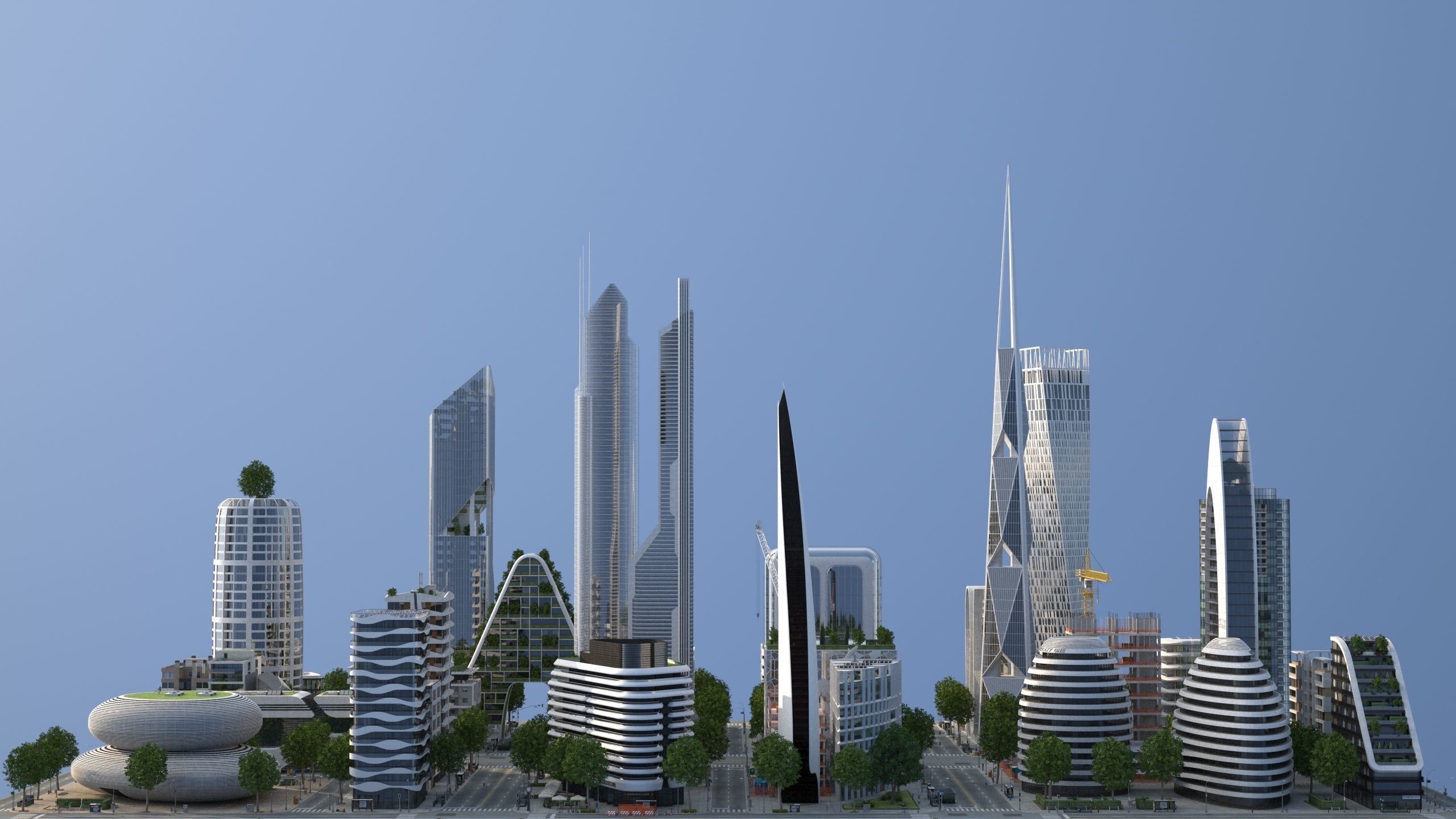 City LC Low-poly 3D model_16