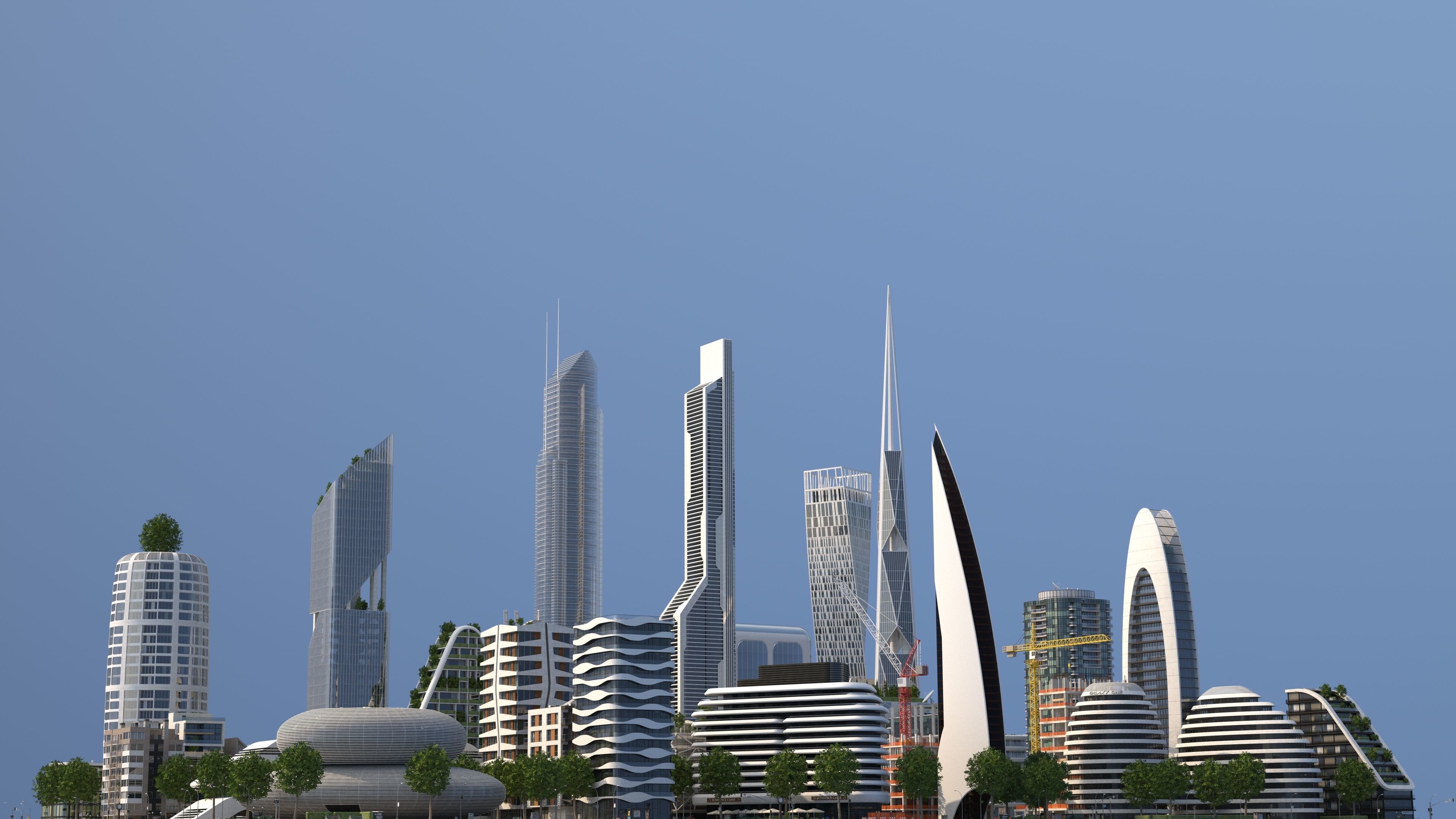 City LC Low-poly 3D model_17