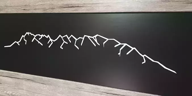 Mont Blanc Mountain Wall