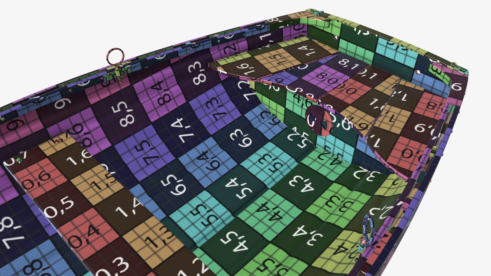 Traditional rowing boat 03 v2 3D model_23