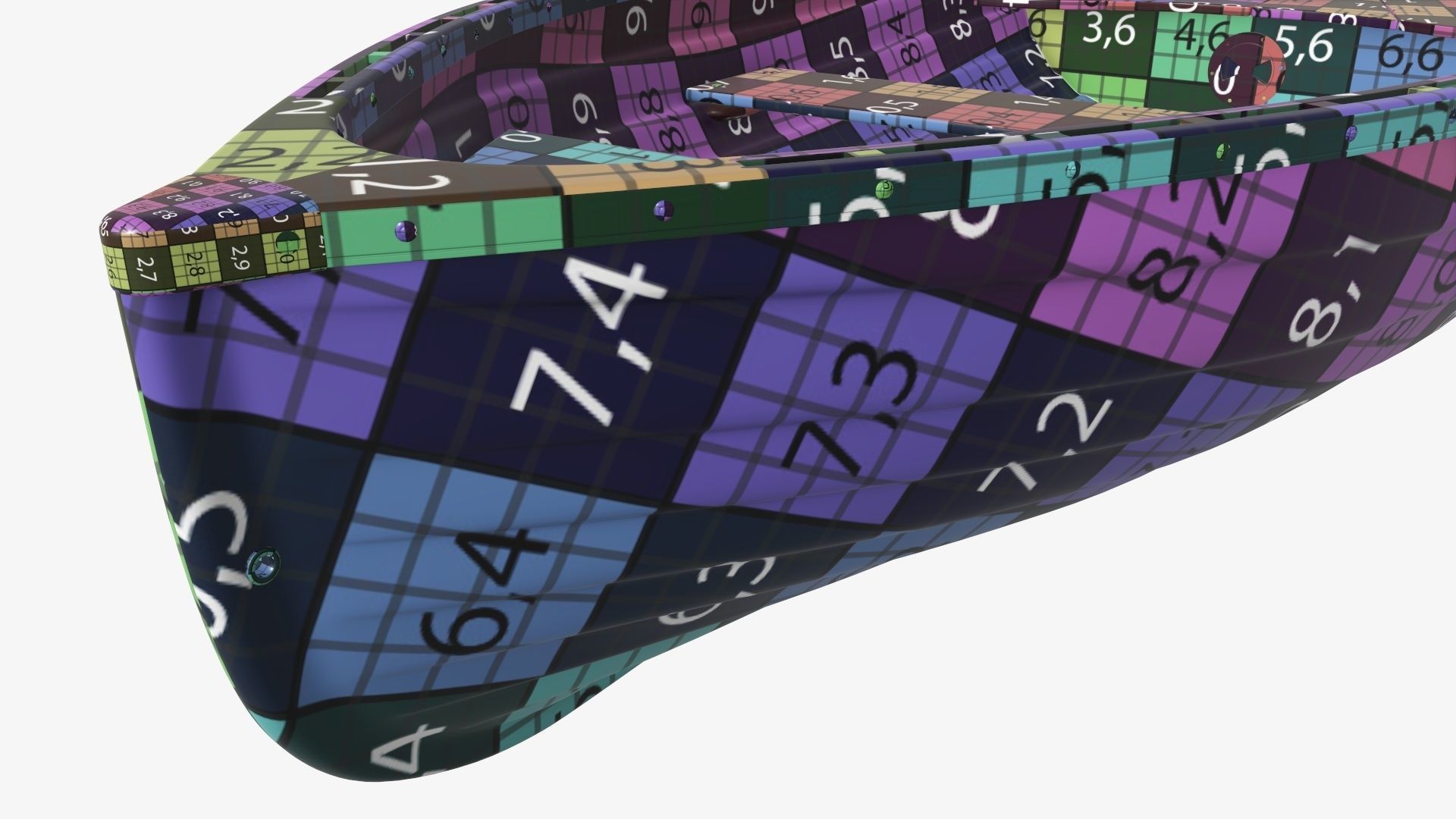 Traditional rowing boat 03 v2 3D model_26