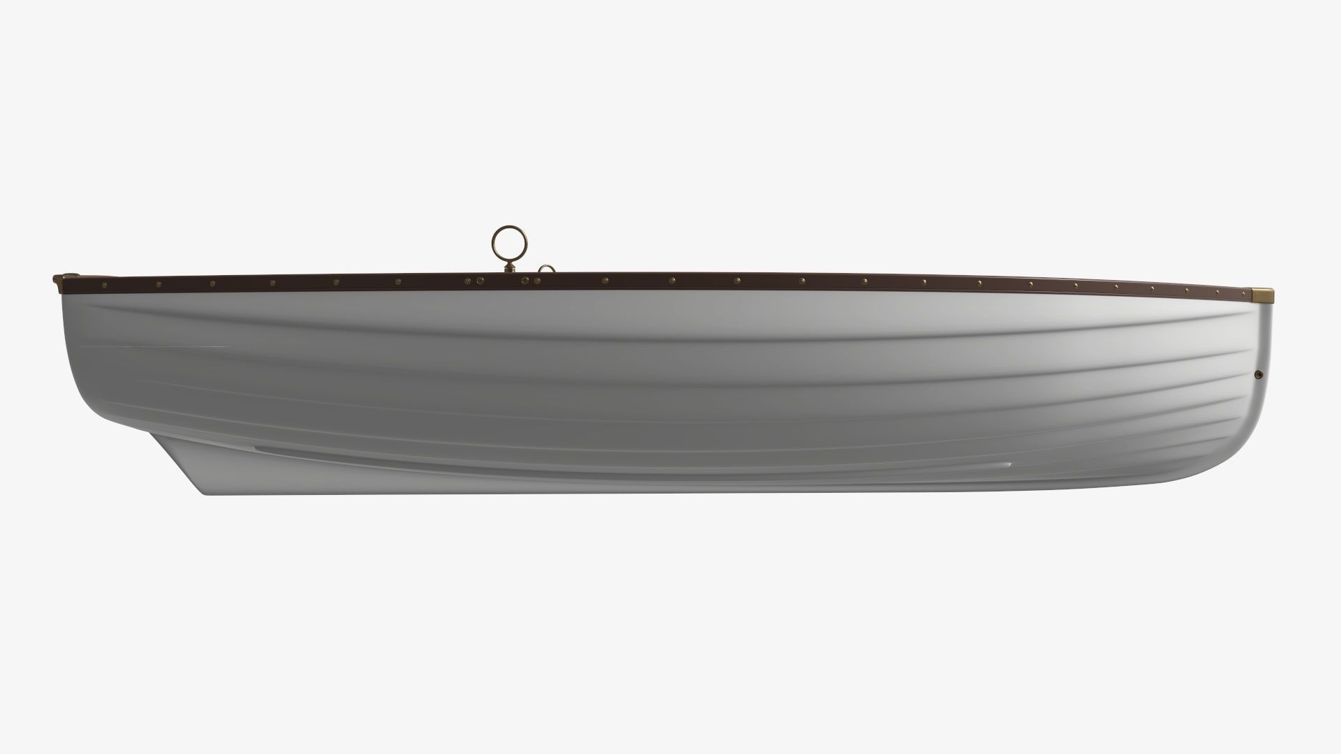 Traditional rowing boat 03 v2 3D model_2