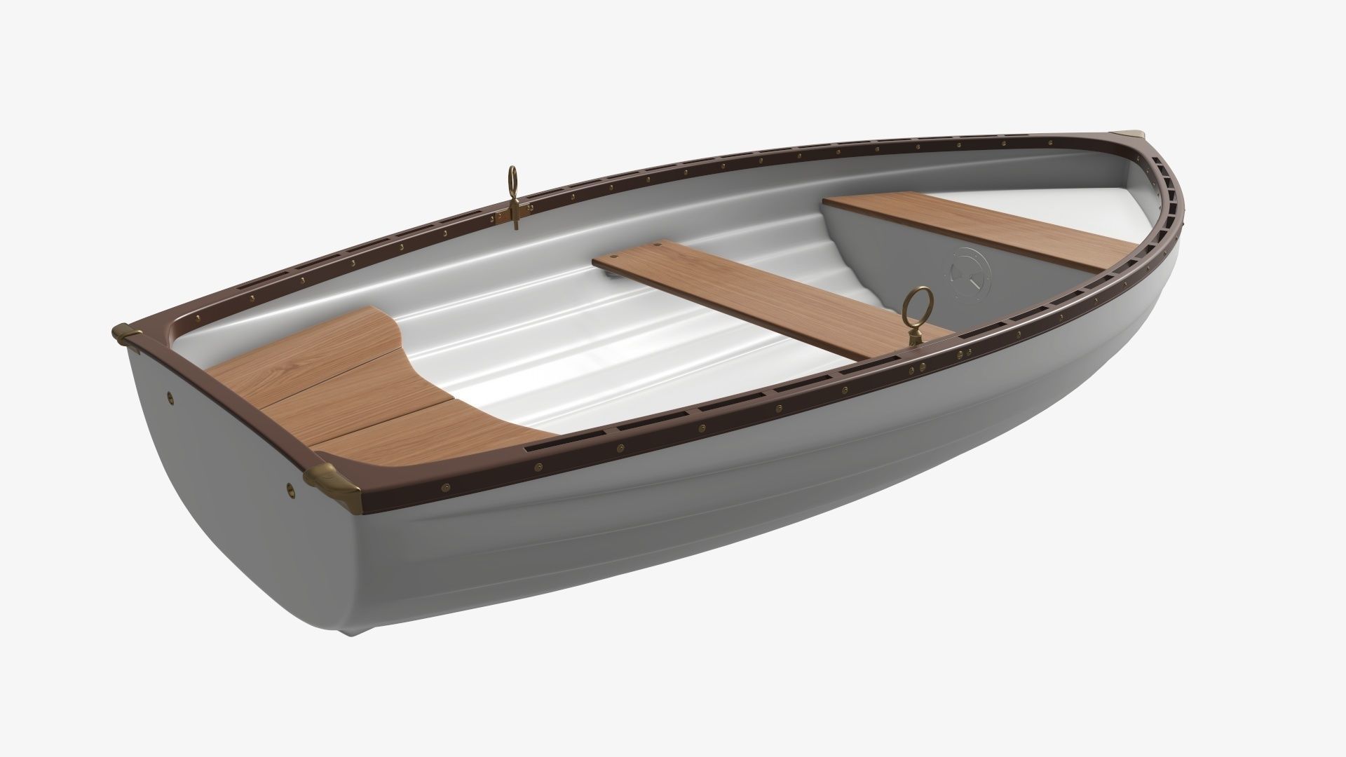 Traditional rowing boat 03 v2 3D model_5