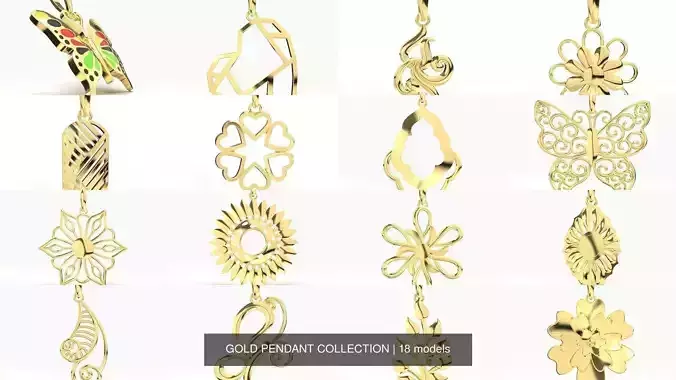 GOLD PENDANT COLLECTION 