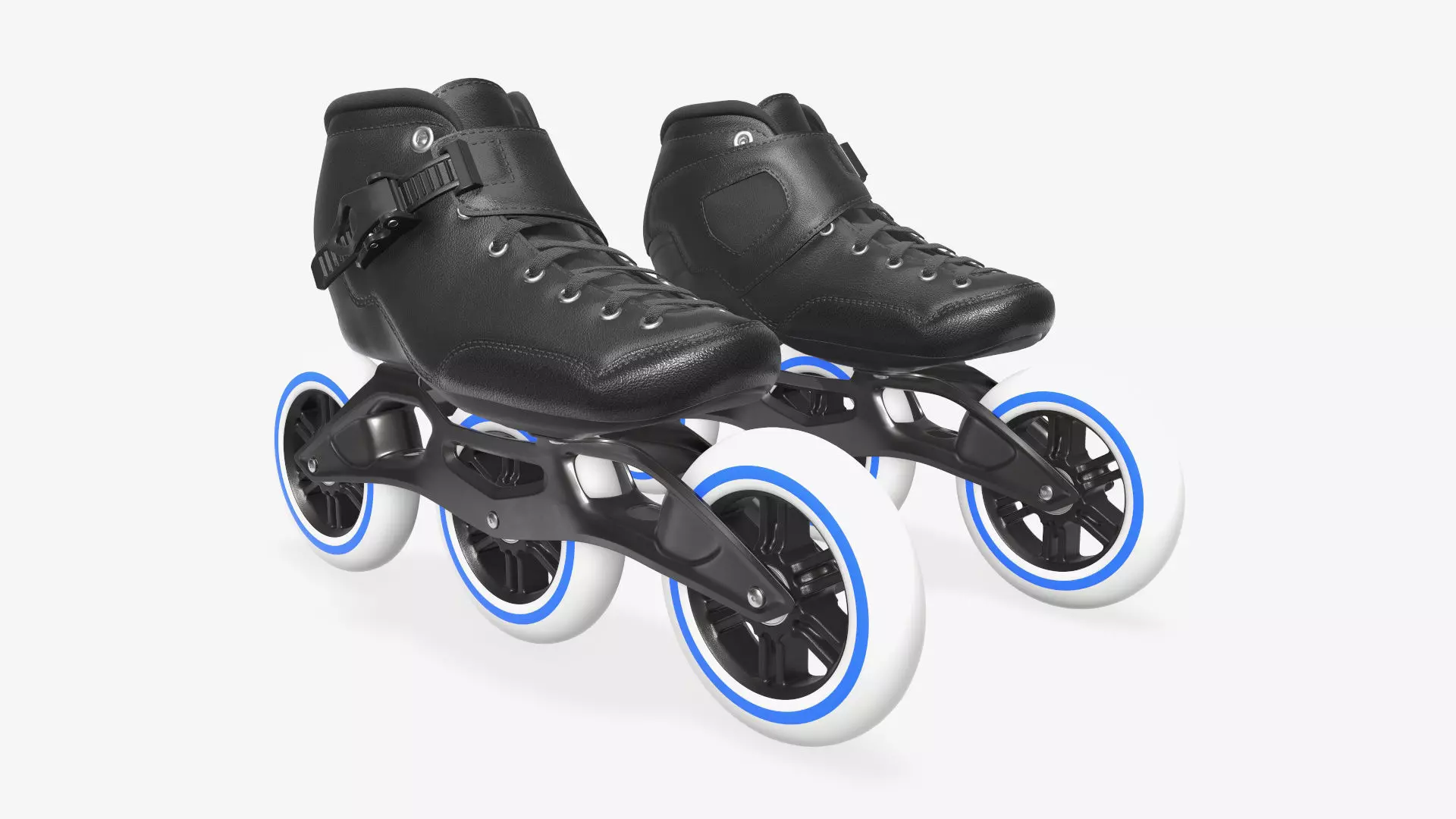 Roller skates racing 3D model