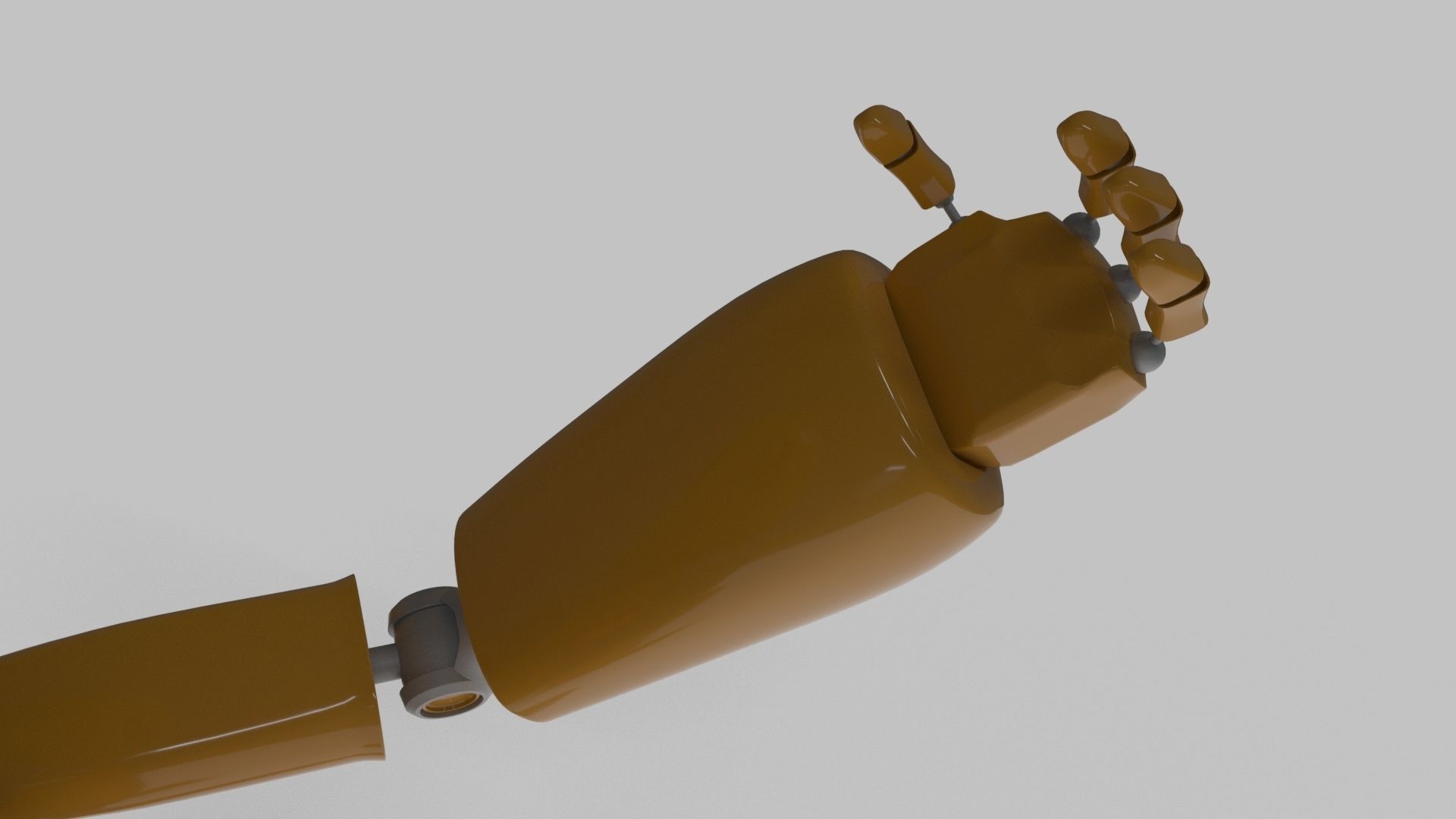 Robot 3D model Rigged Free 3D model_3