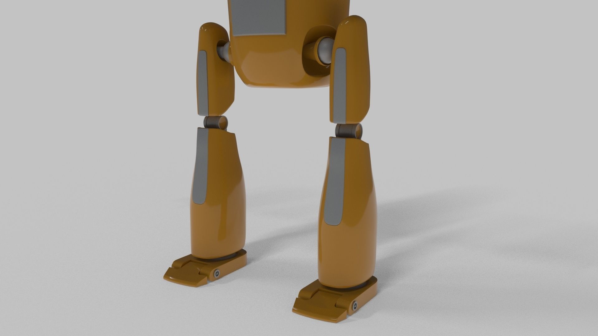 Robot 3D model Rigged Free 3D model_2