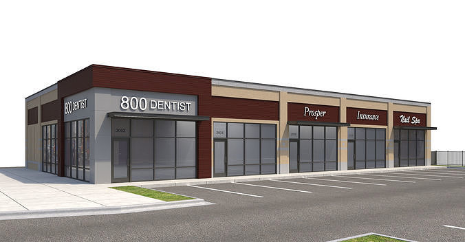 Retail-111 Retail Store 3D model
