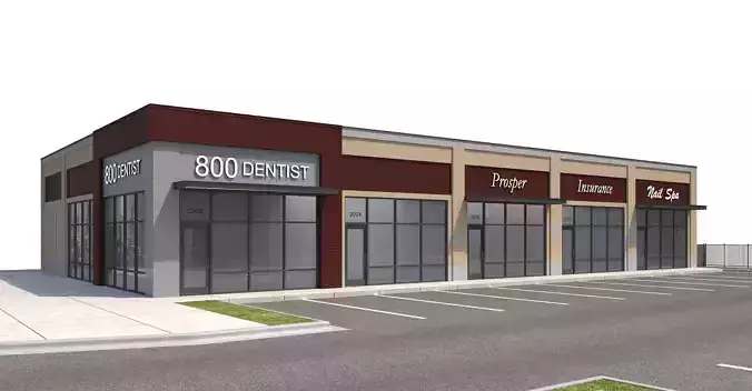 Retail-111 Retail Store 3D model