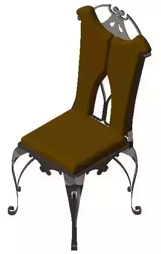 Medieval seat winner 3D model
