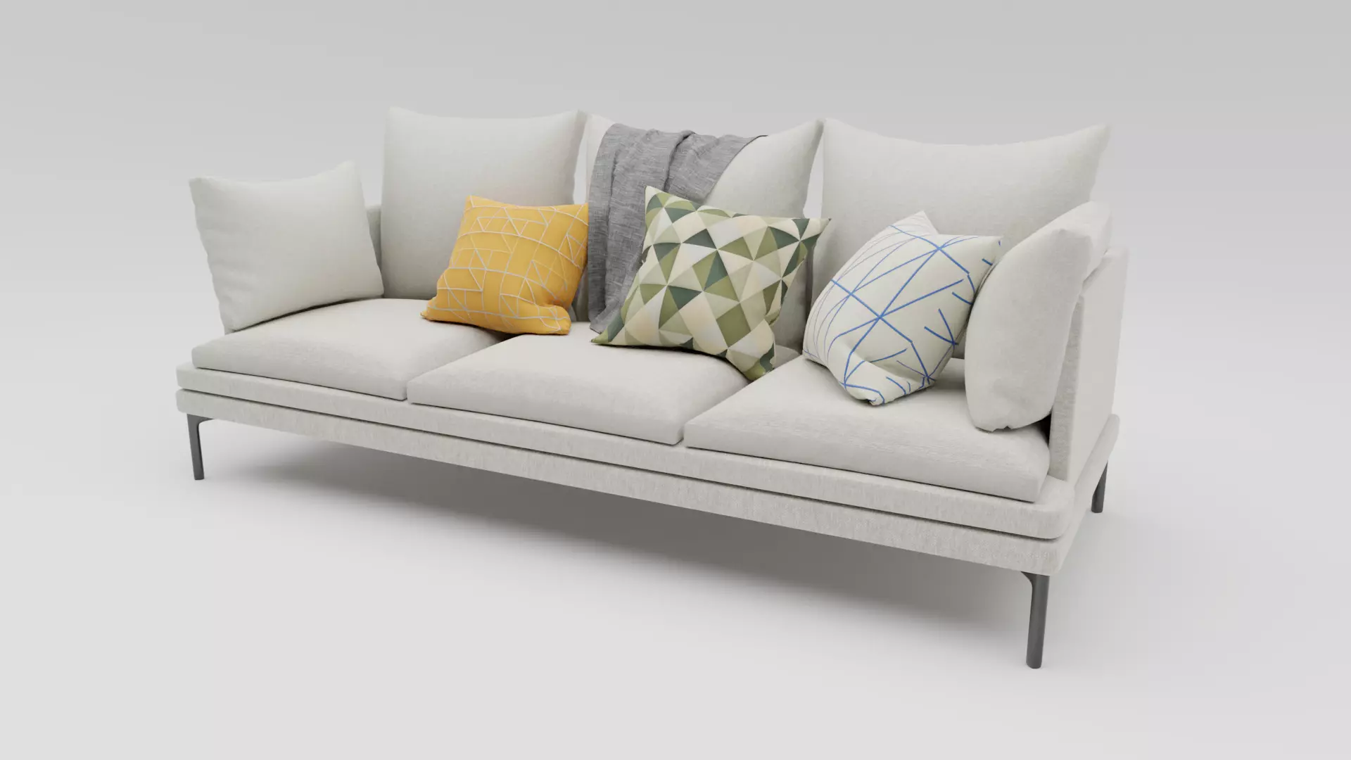 Couch Williams 302 Free 3D model_0