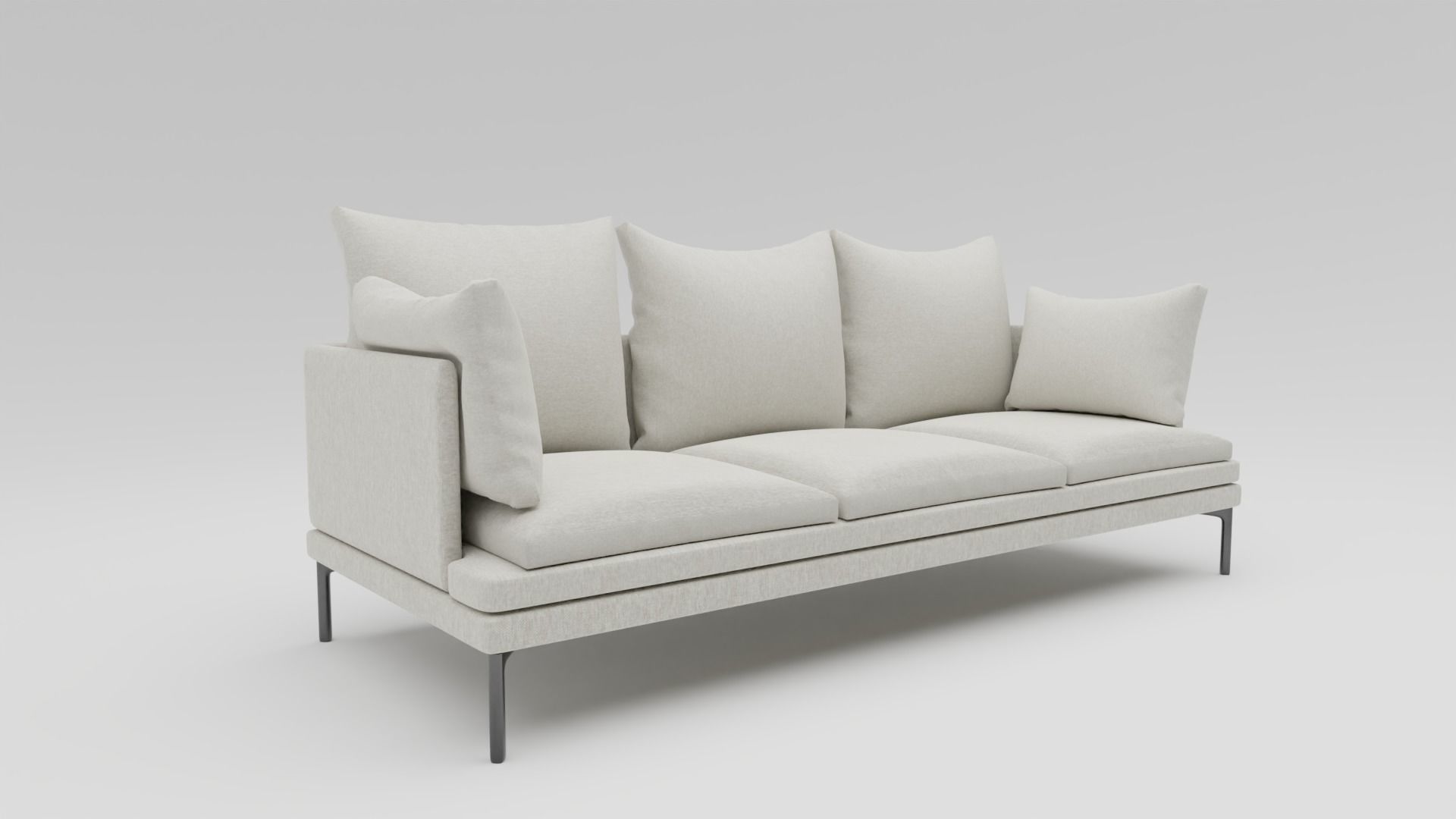 Couch Williams 302 Free 3D model_3