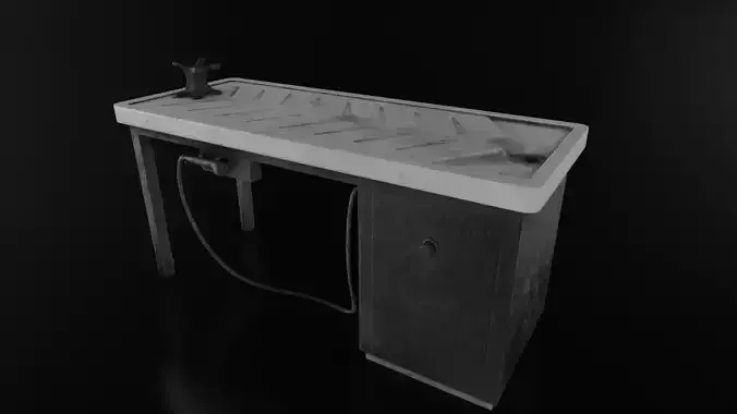 Vintage Autopsy Table