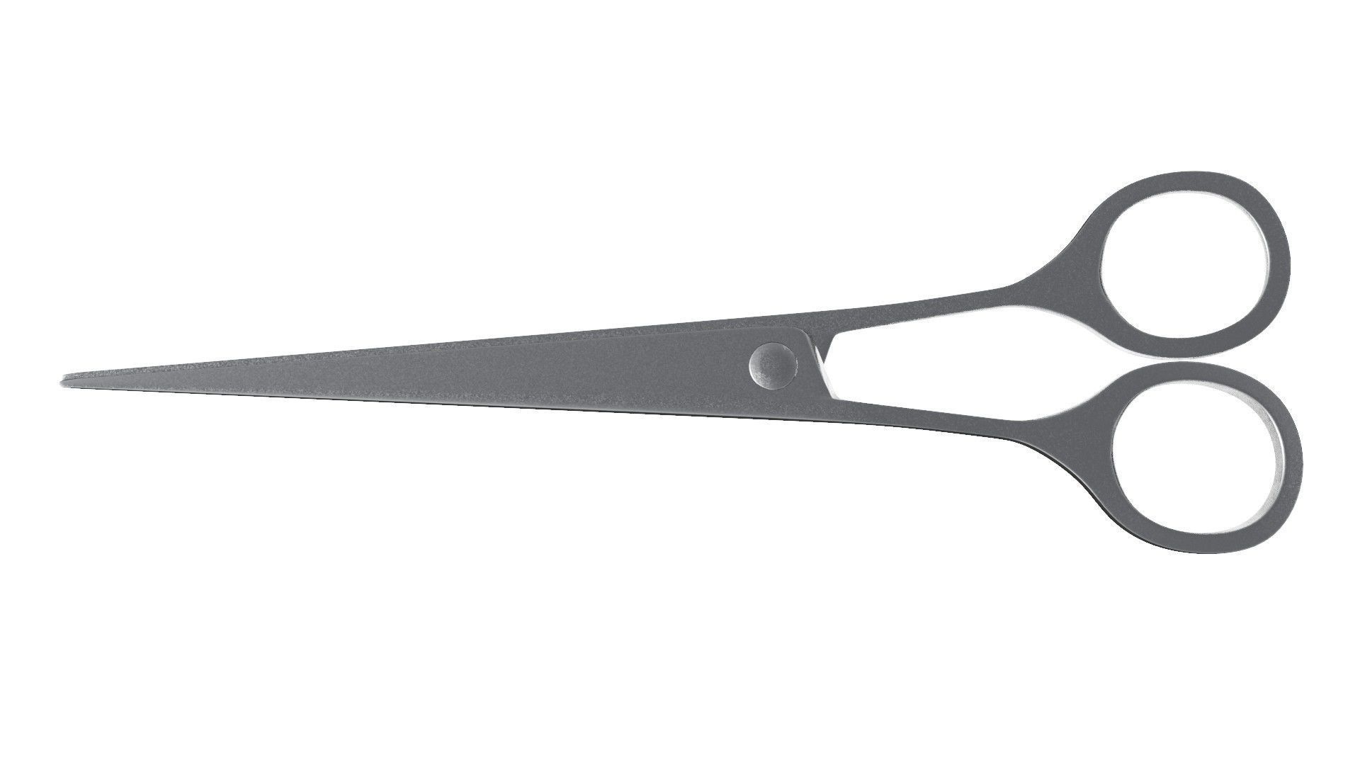 Surgical Scissors 3D Model Low-poly 3D model_8