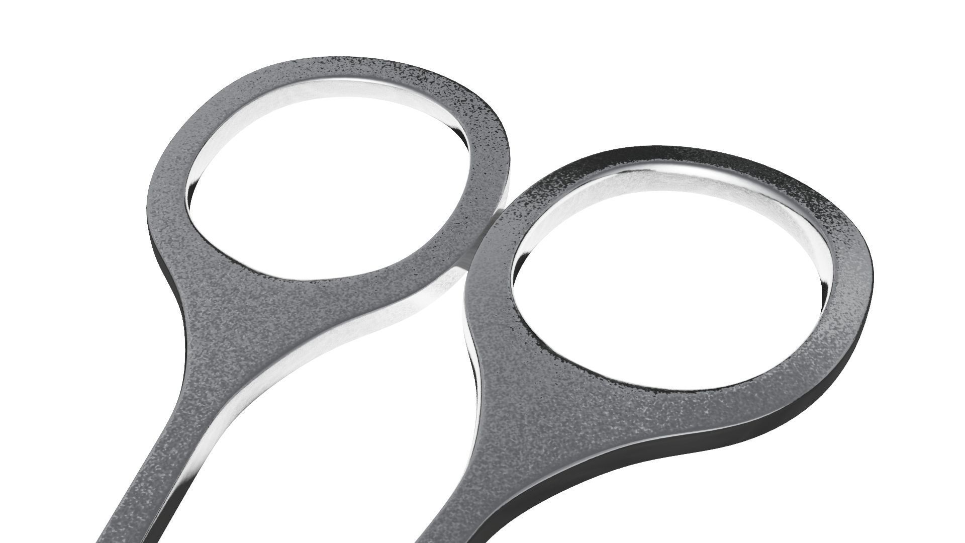 Surgical Scissors 3D Model Low-poly 3D model_17