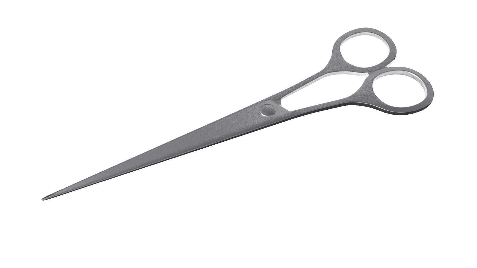 Surgical Scissors 3D Model Low-poly 3D model_4