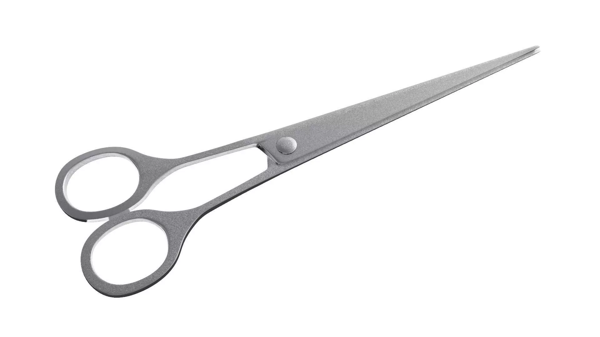 Surgical Scissors 3D Model Low-poly 3D model_1