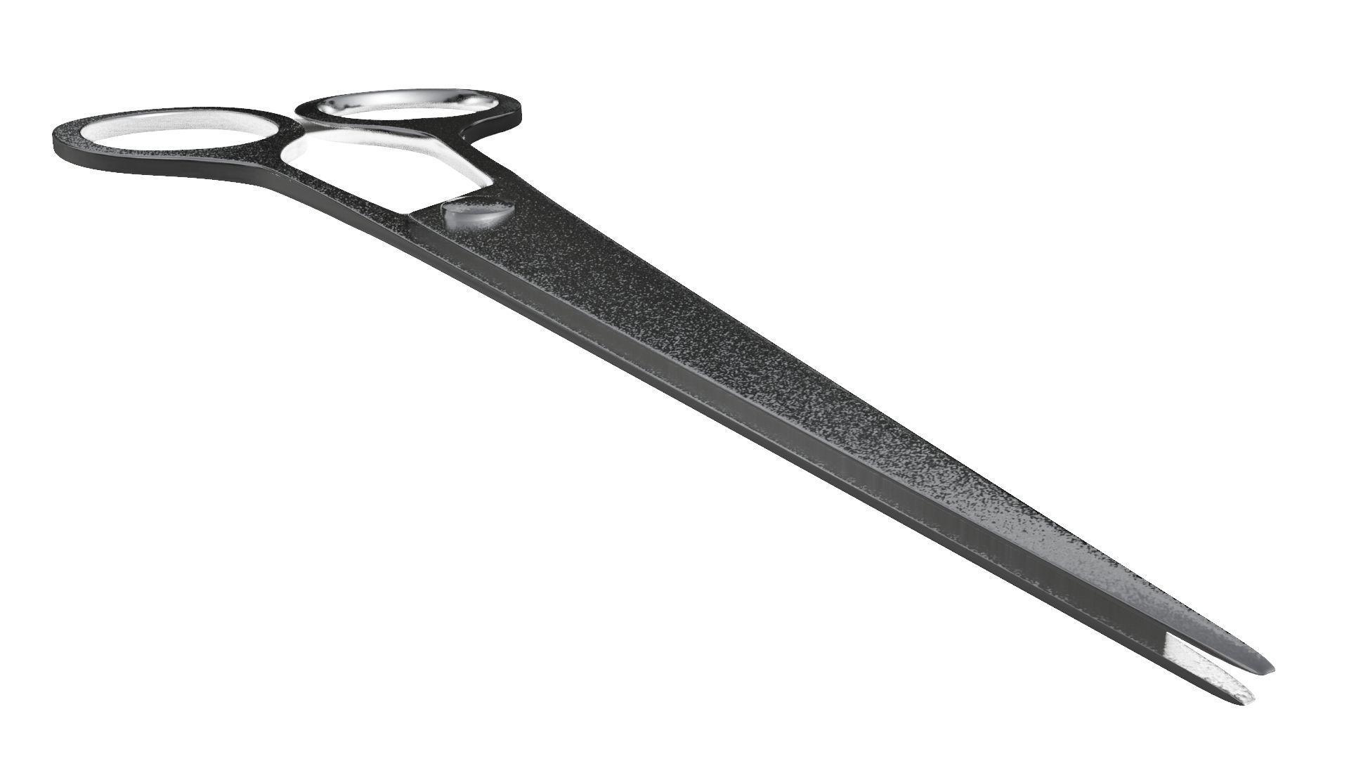 Surgical Scissors 3D Model Low-poly 3D model_11