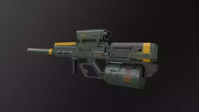 Sci FI sniper rifle - 40