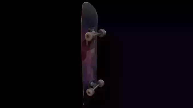 Skateboard - Gest Low-poly 3D model