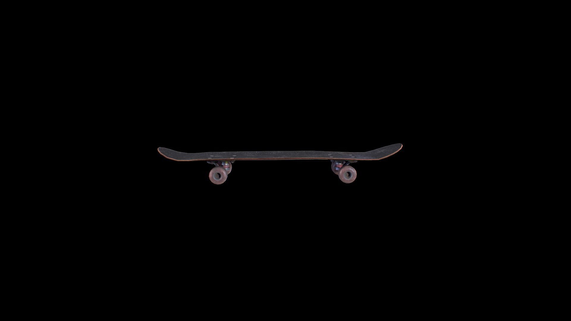 Skateboard - Gest Low-poly 3D model_5