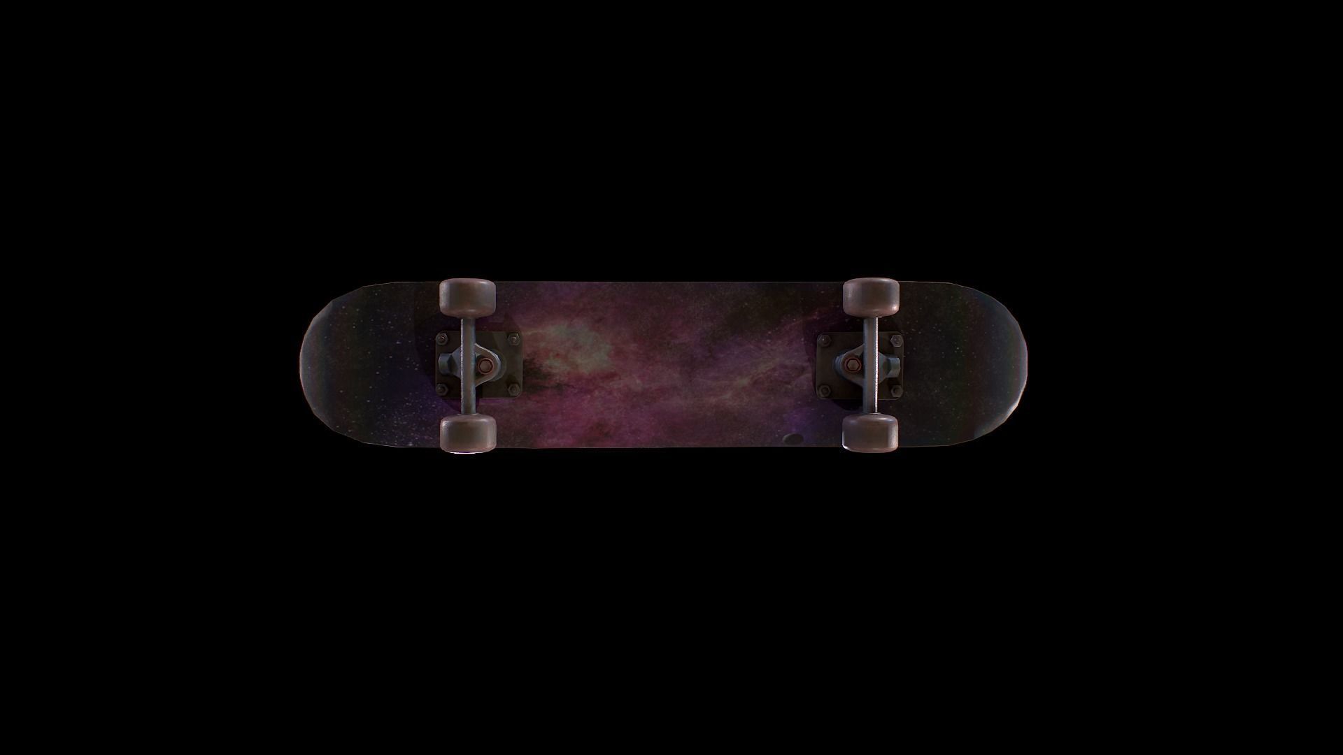 Skateboard - Gest Low-poly 3D model_6