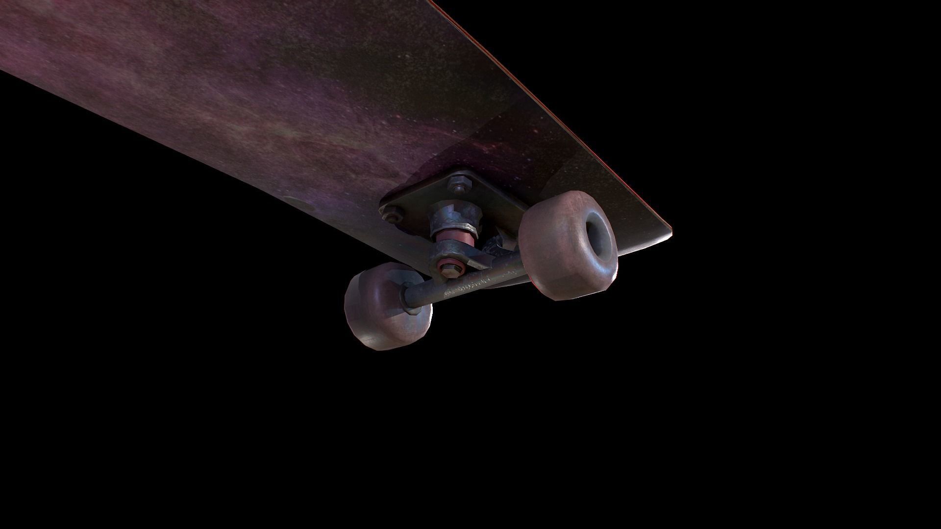 Skateboard - Gest Low-poly 3D model_7