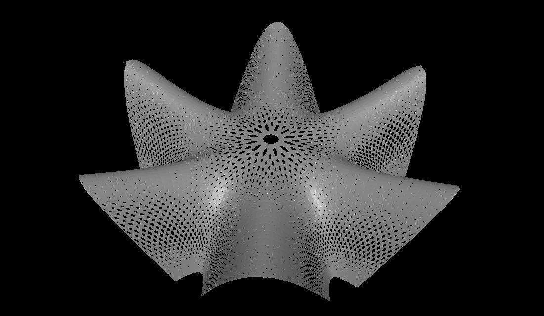 12 Parametric Stylized Pavilion Pack Low-poly 3D model_7