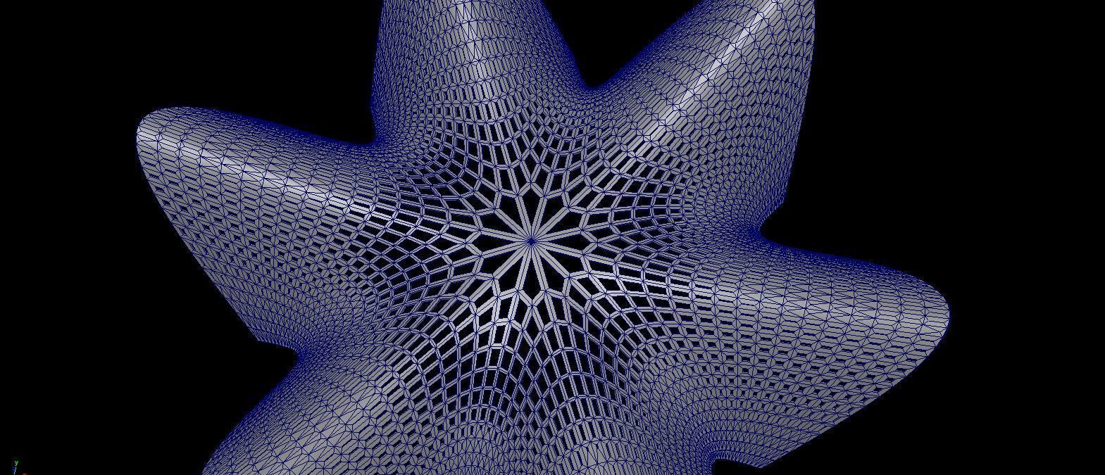 12 Parametric Stylized Pavilion Pack Low-poly 3D model_11