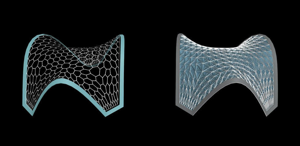 12 Parametric Stylized Pavilion Pack Low-poly 3D model_2