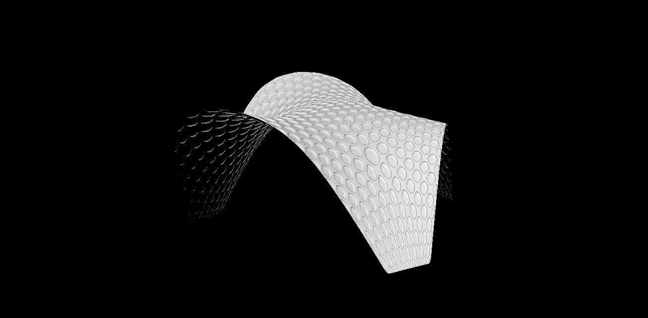 12 Parametric Stylized Pavilion Pack Low-poly 3D model_9