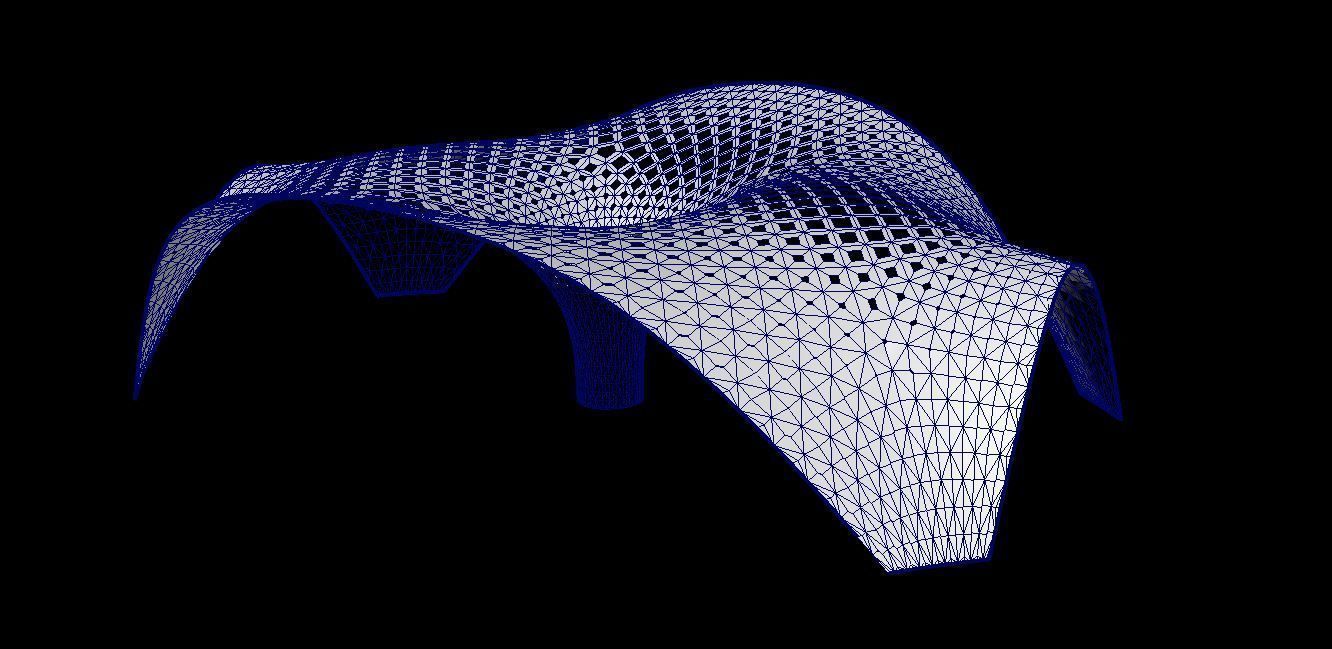 12 Parametric Stylized Pavilion Pack Low-poly 3D model_12