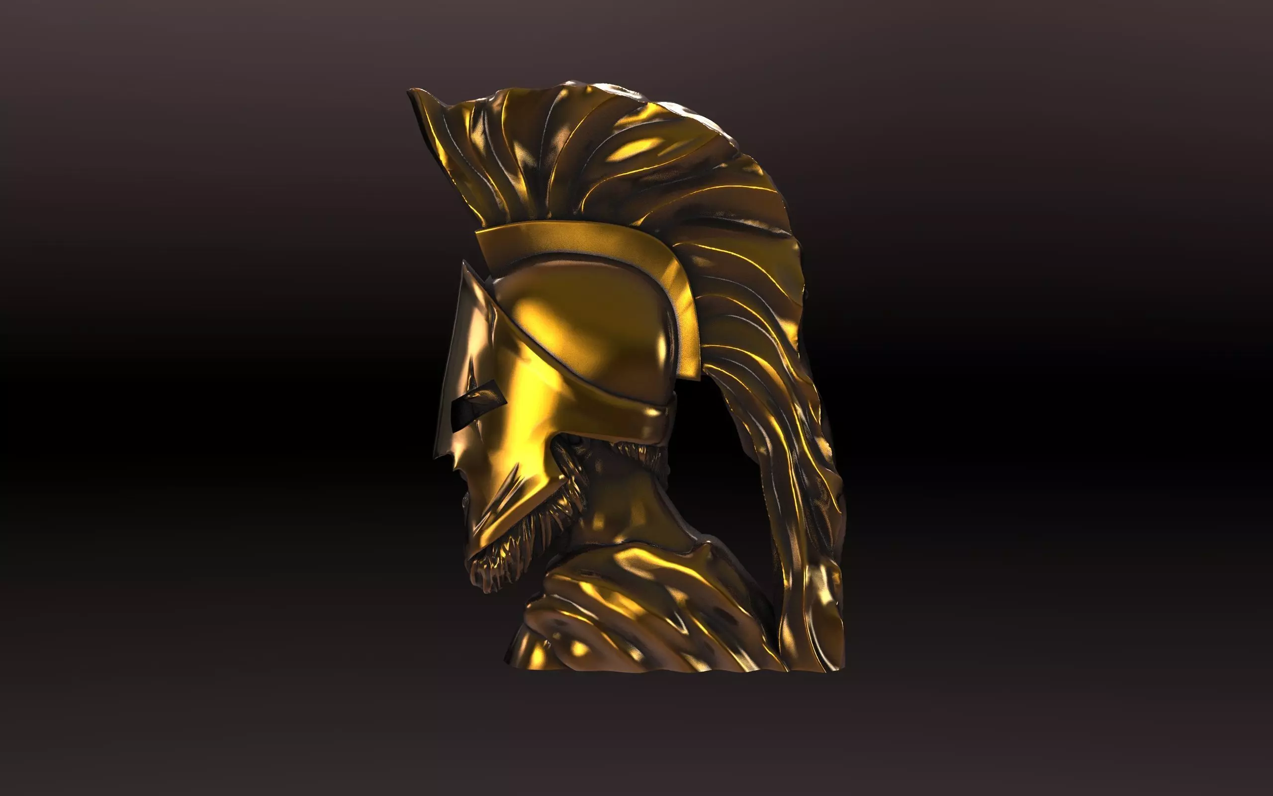 Leonidas King of 300 Sparta 3D print model_0