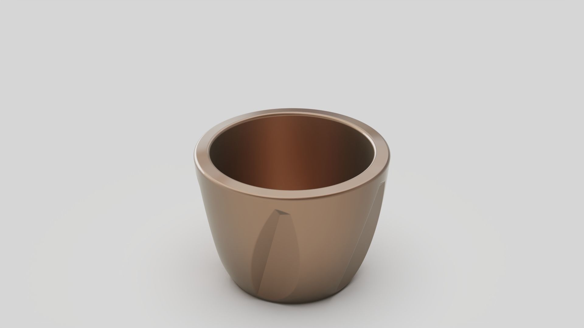 home decor cup plant 3D model_2