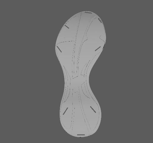BASEBALL METAL CLEATS 3D print model_2